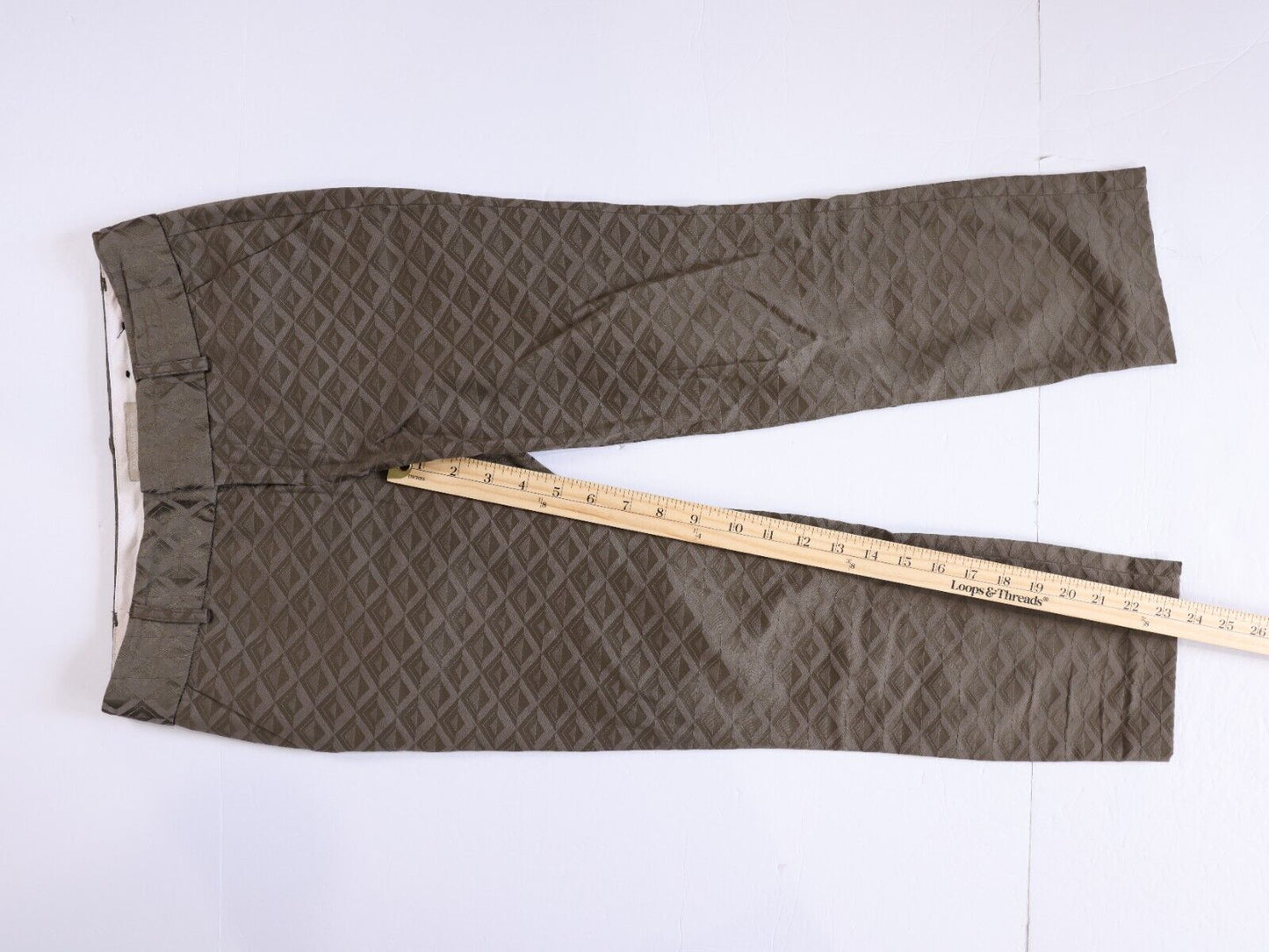 banana republic cotton Textured pants Martin Fit Size 00P