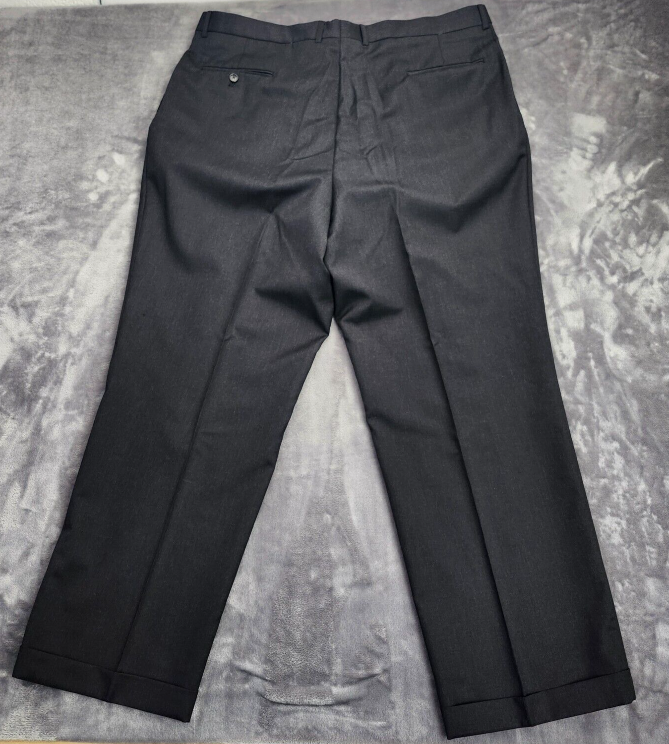 100% Wool Tuxedo Set Jacket Size 50 L, Pants 40x30