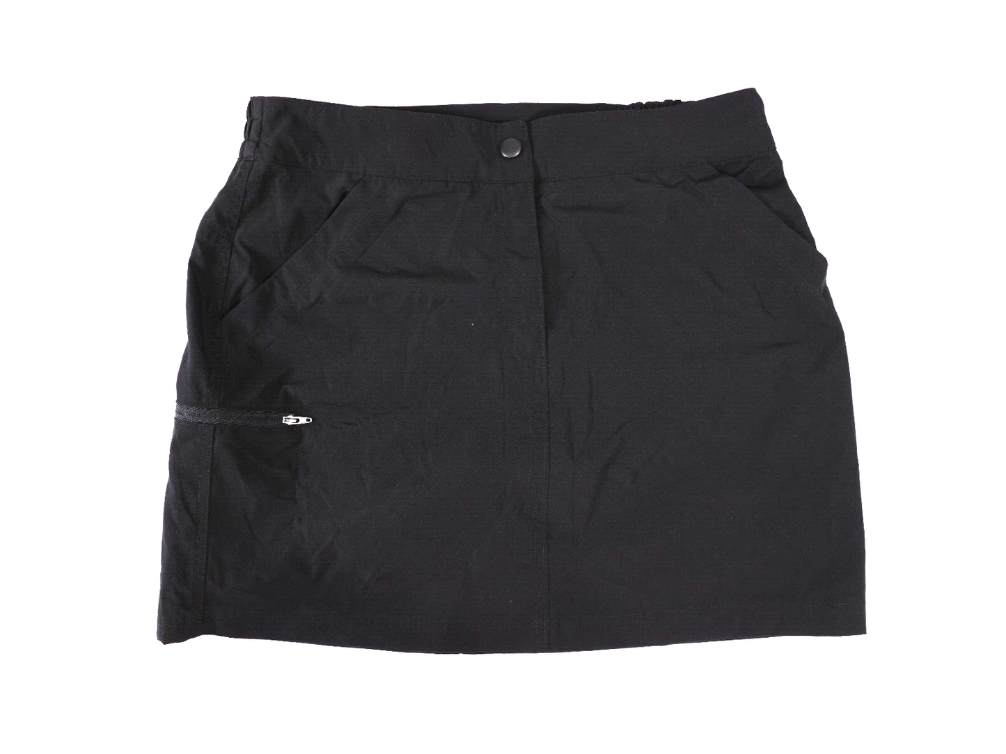 32 Degrees Cool Womens Skort Skirt Pull On Stretch Athletic Smoke Black MEDIUM