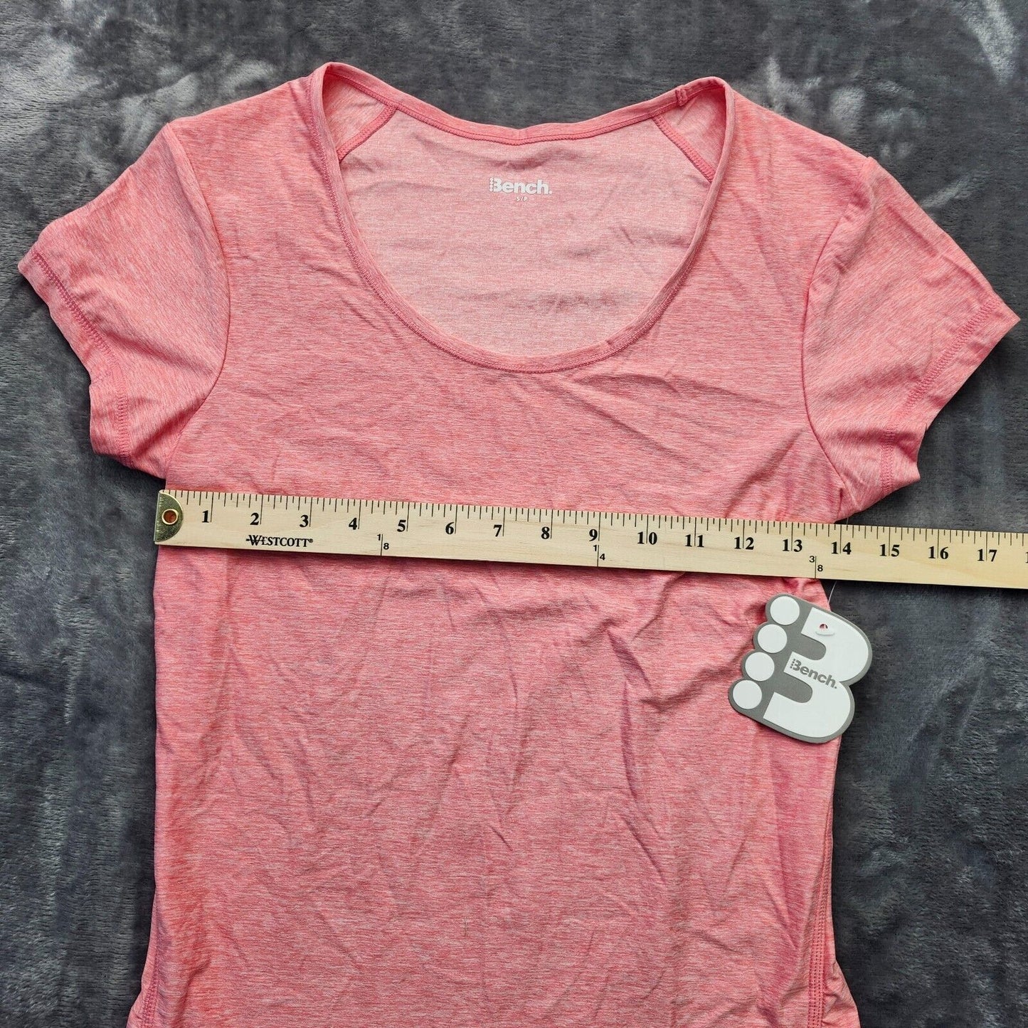 NWT Bench Urban Wear Womens T-shirt Size Small Lulah Pink