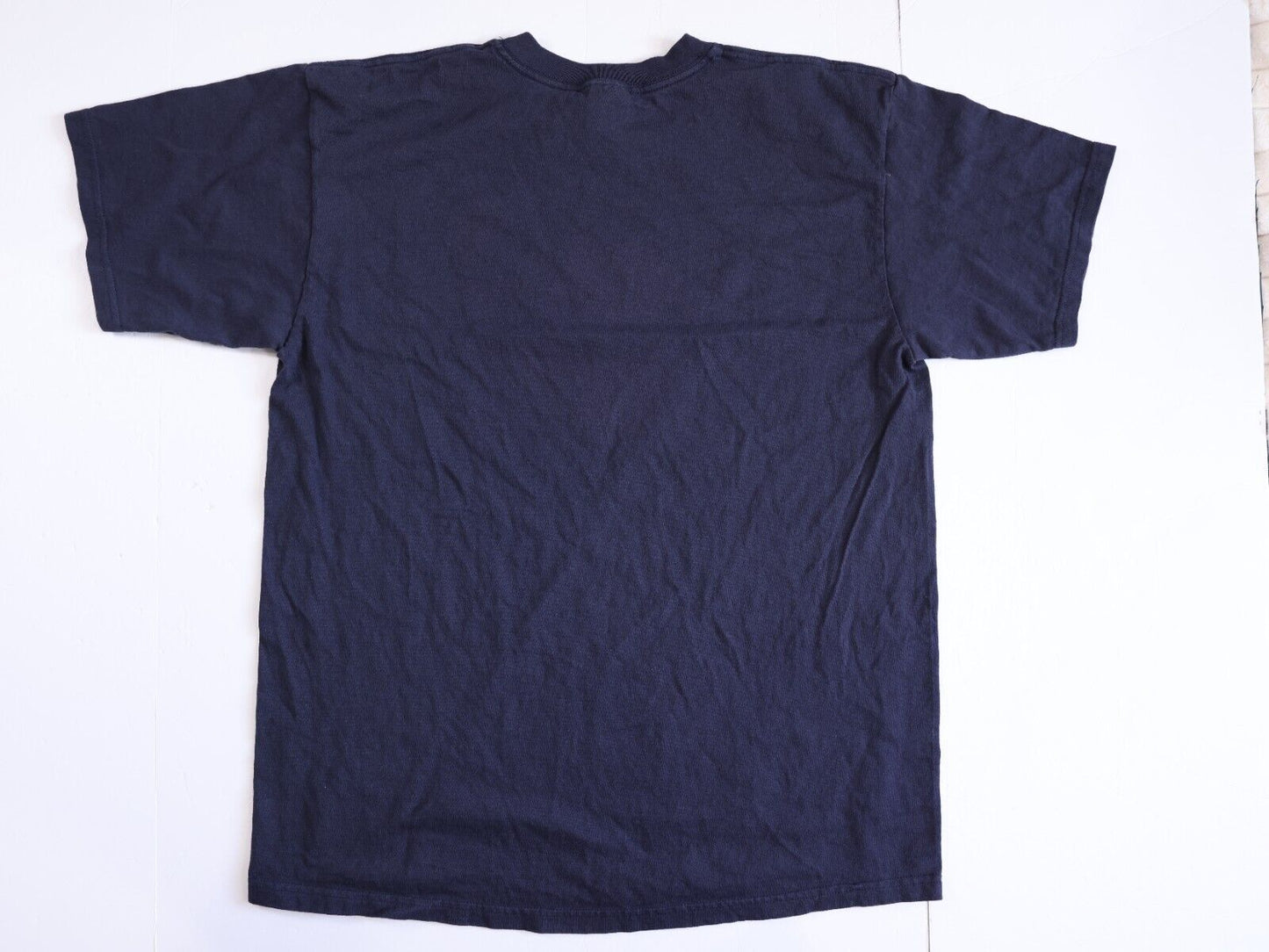 Pfizer Samjam Blue 2005 Graphic Biontech Logo T-Shirt Size Large