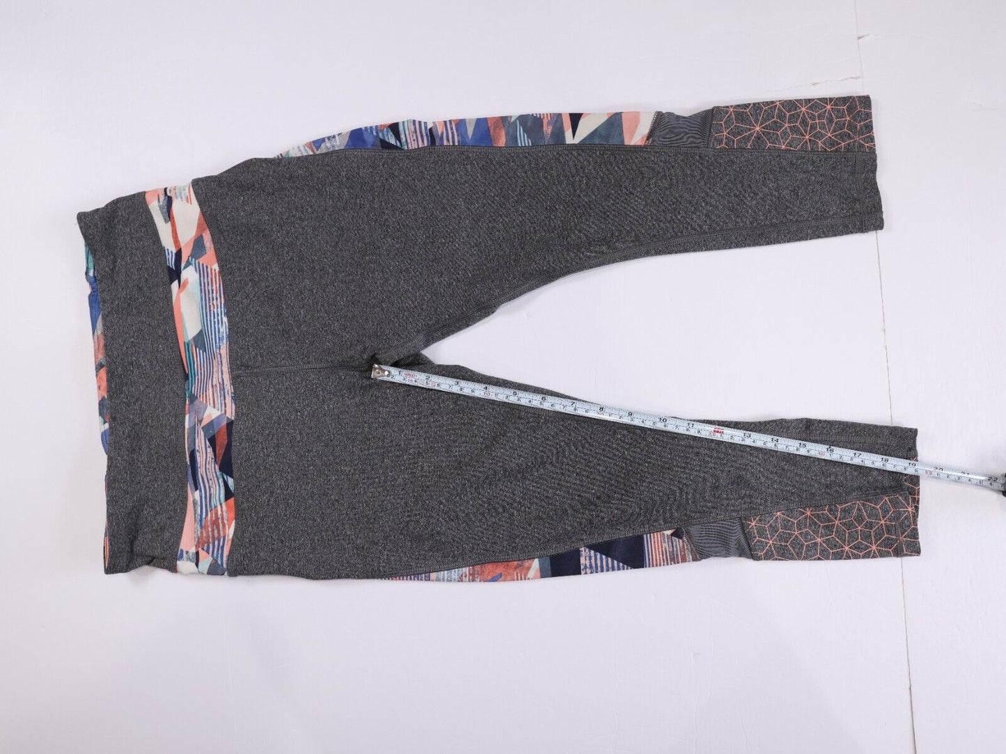 RBX Active Women's Capri Leggings Yoga Gym- Multi color pattern Sz Small