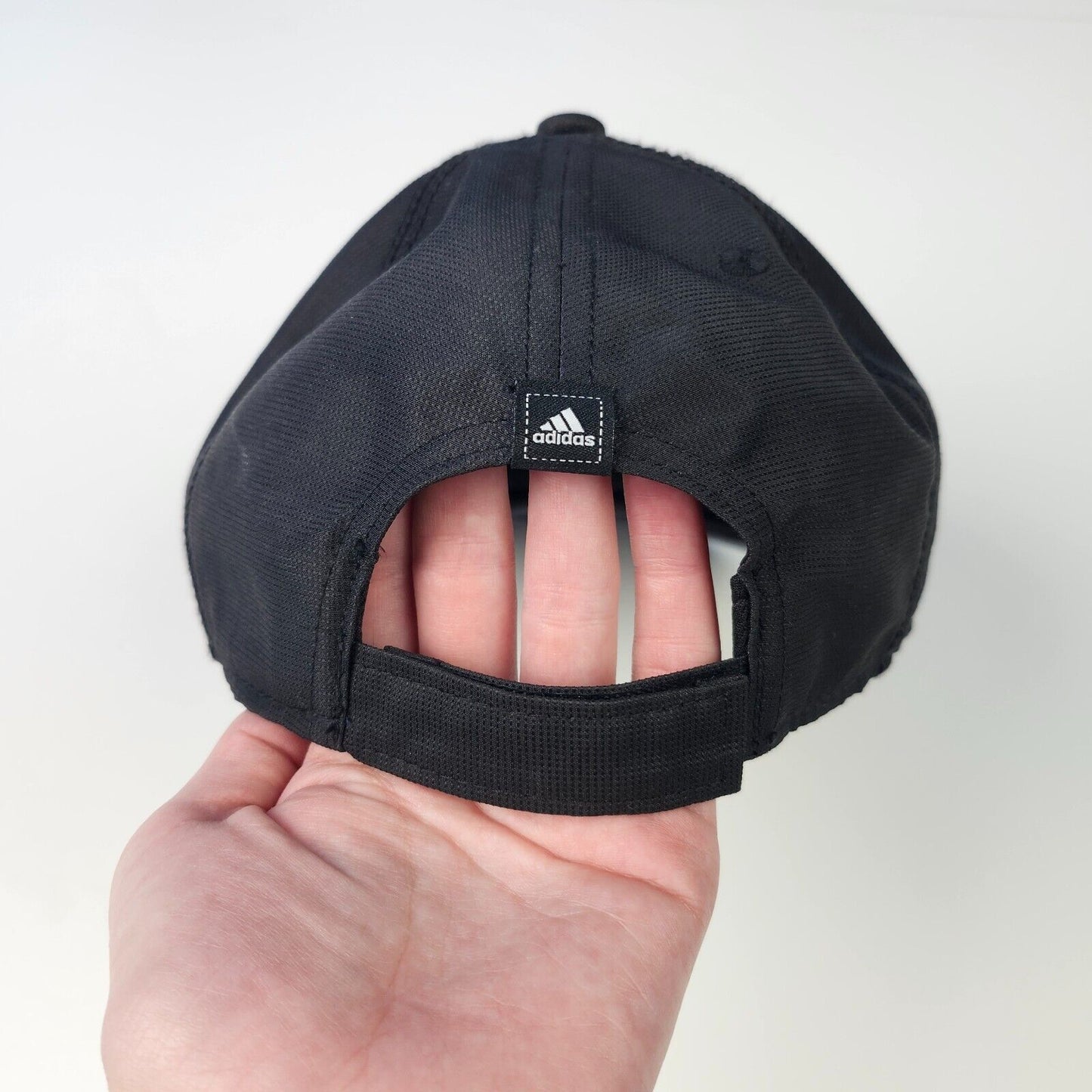 ADIDAS Aeroready Black C153 Baseball Cap Hat Adjustable Fit Black