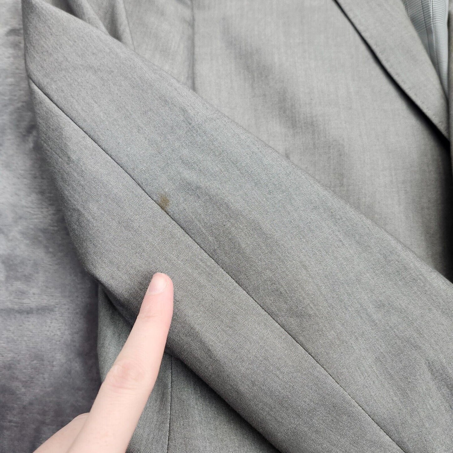 JF J. Ferrar Mens Suit 2 Button Jacket Grey Blazer 2 Bu Slim Fit 38 Regular