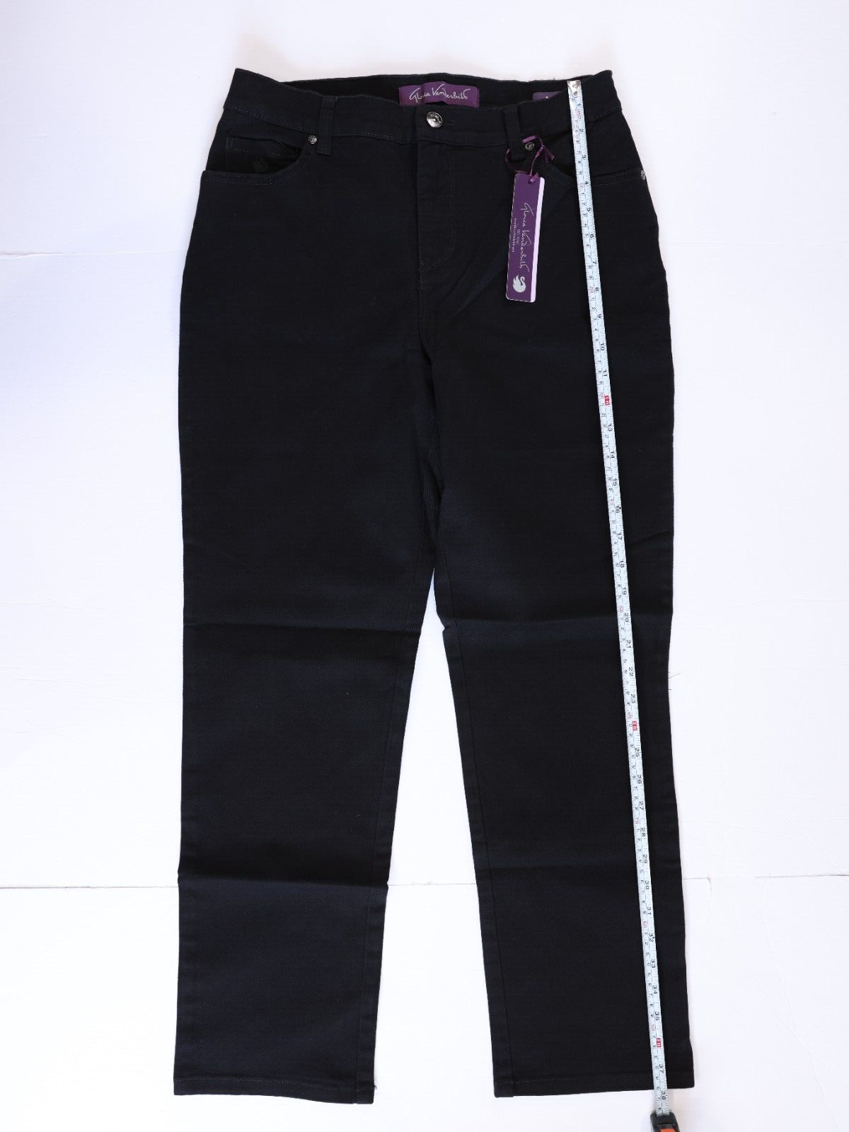 NWT gloria vanderbilt amanda jeans short slim missy size 8