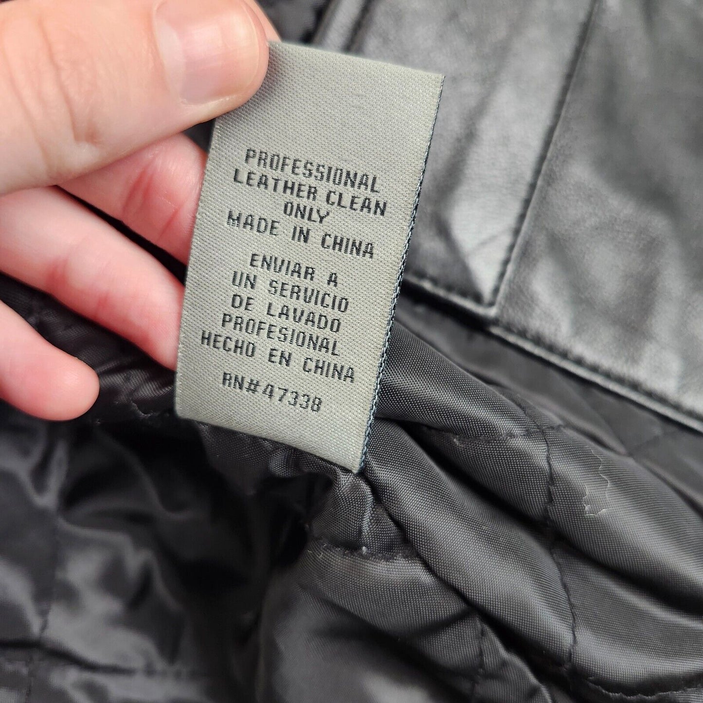Boston Harbour Men's Genuine New Zealand Lambskin Leather Jacket, Black Medium