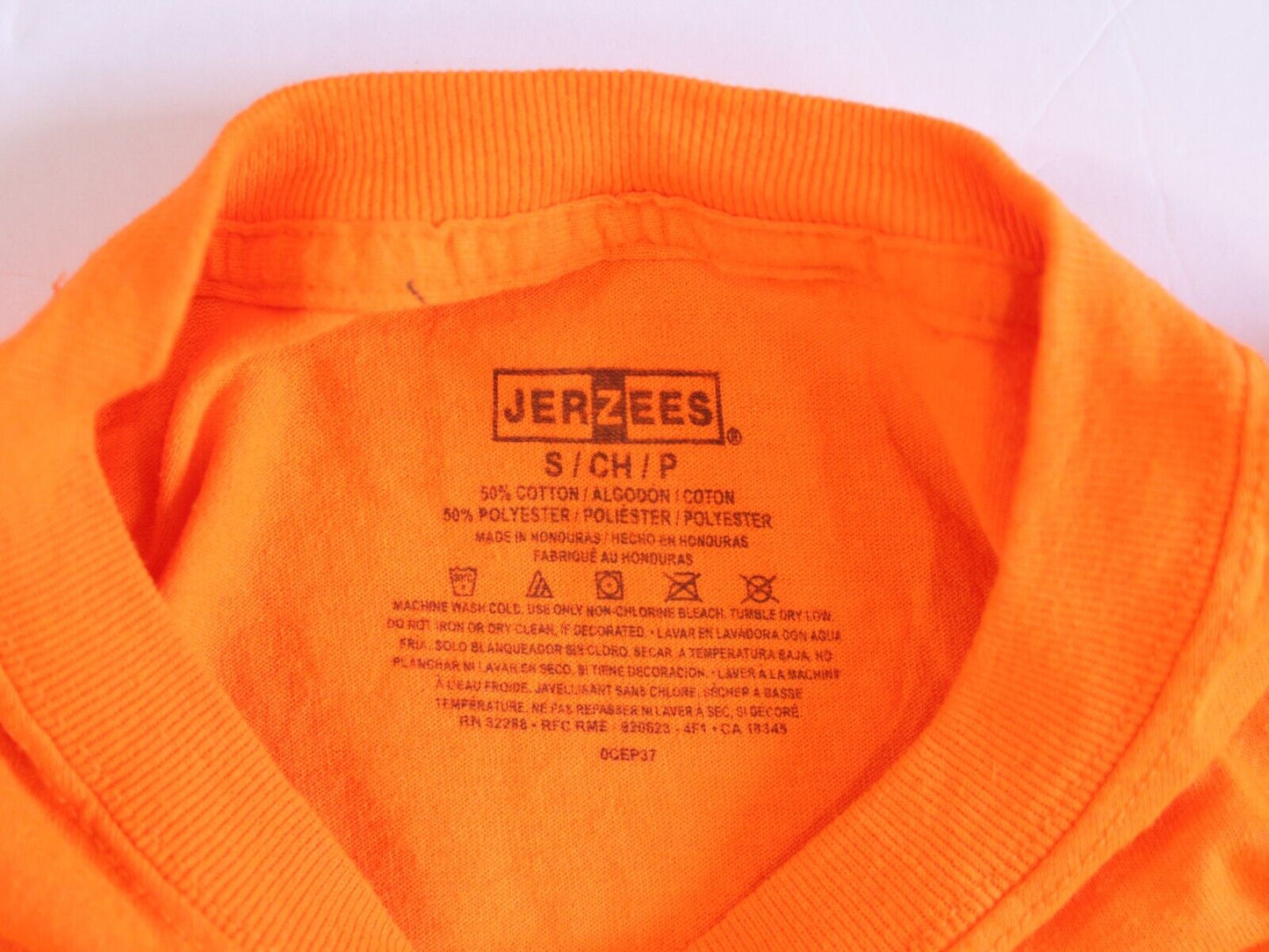 Cokebury's Everywhere Fun Fair Staff Shirt Orange Size S