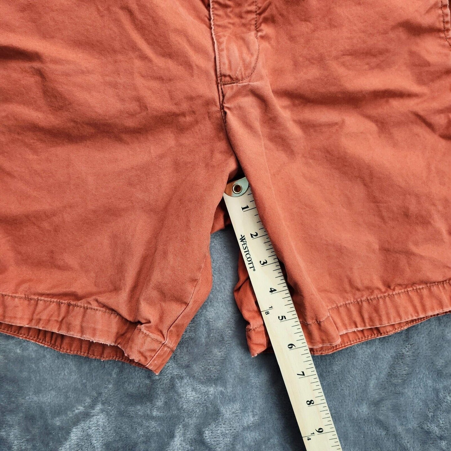 Abercrombie & Fitch 1892 Orange Chino Shorts Size 32