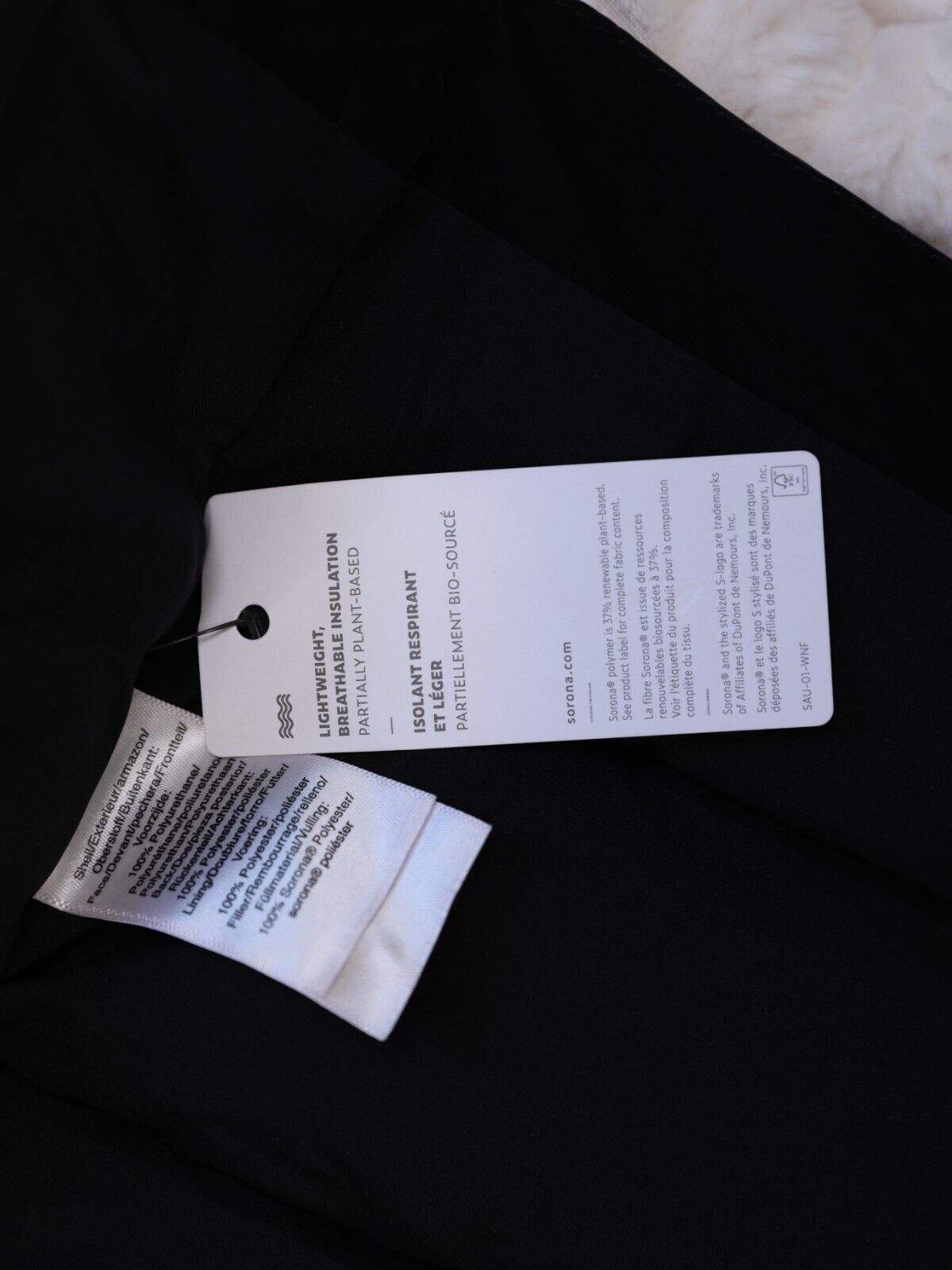 DKNY Womens Coat Black Size PM 0 Degree F