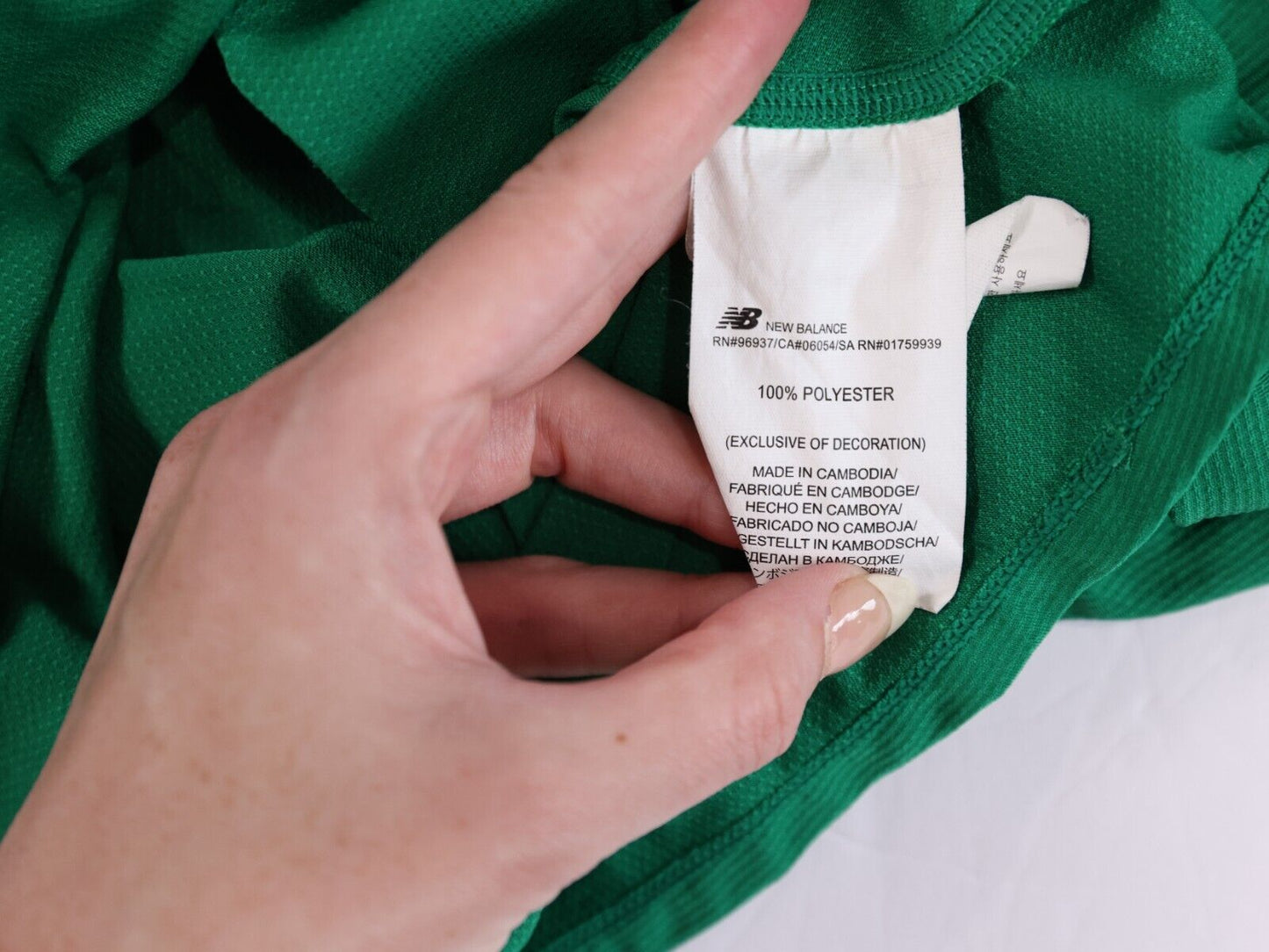 NYRR Poland Springs T-Shirt NEW BALANCE Womens Medium