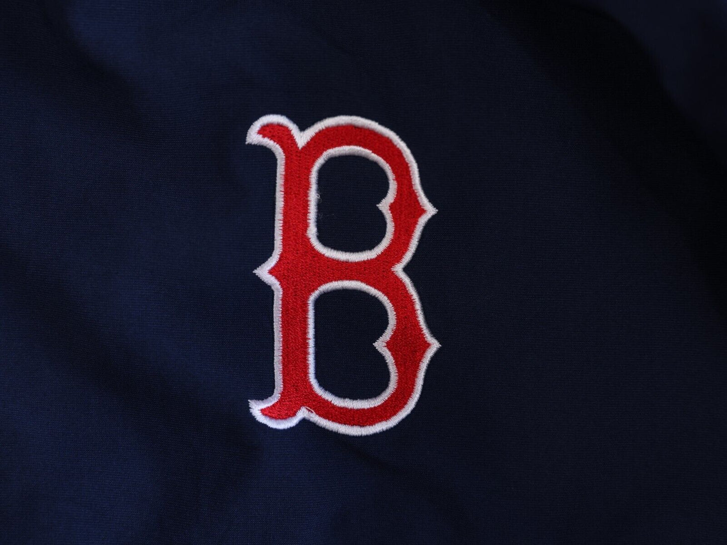 Nike Boston Red Socks 1/4 Zip Wind breaker with Hood Size M