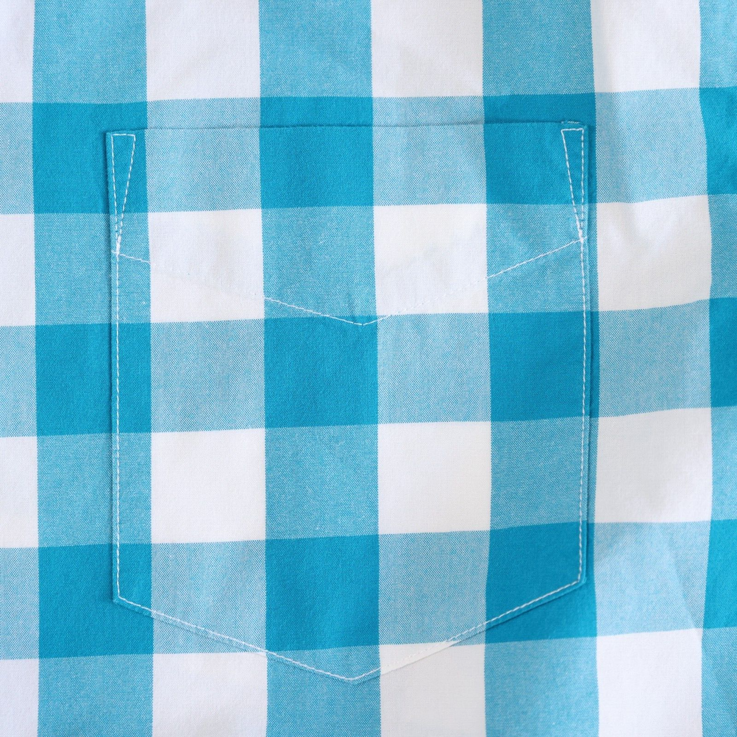 Bonobos Mens Casual Dress Shirt Teal Blue Check Size M