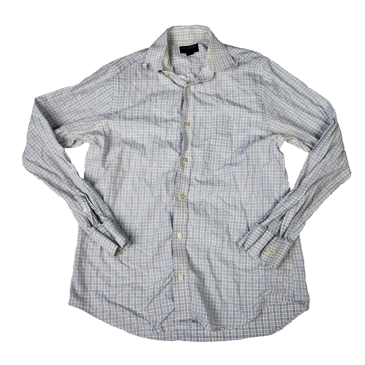 Banana Republic Slim fit men's dress shirt size medium 15-15.5