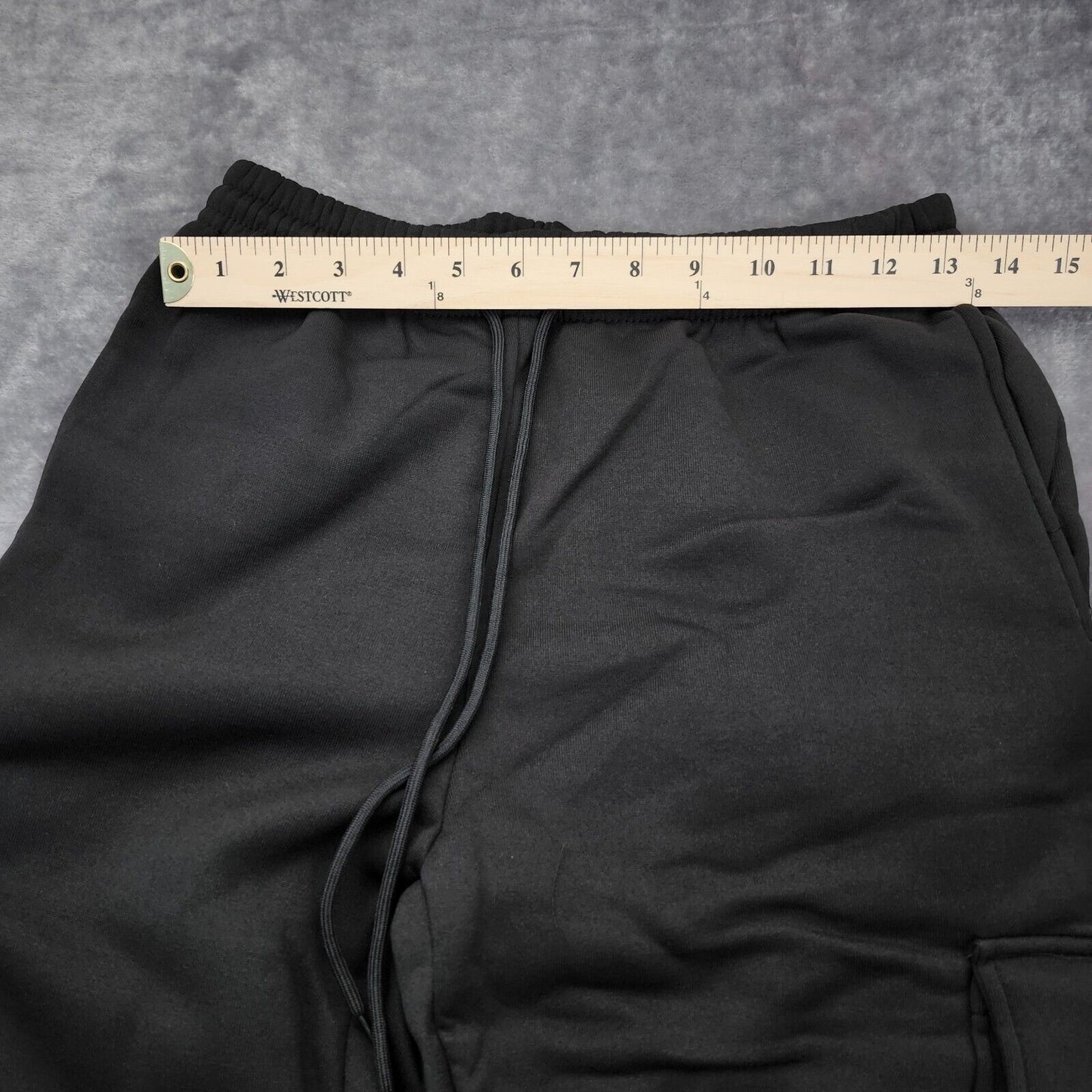 Mens Sweatpants Reflective Safe Work Pants Fall Long Large