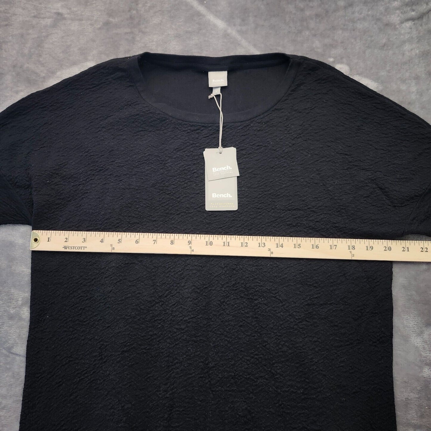 Bench Urban Wear Womens Loose T-shirt Black Size Small
