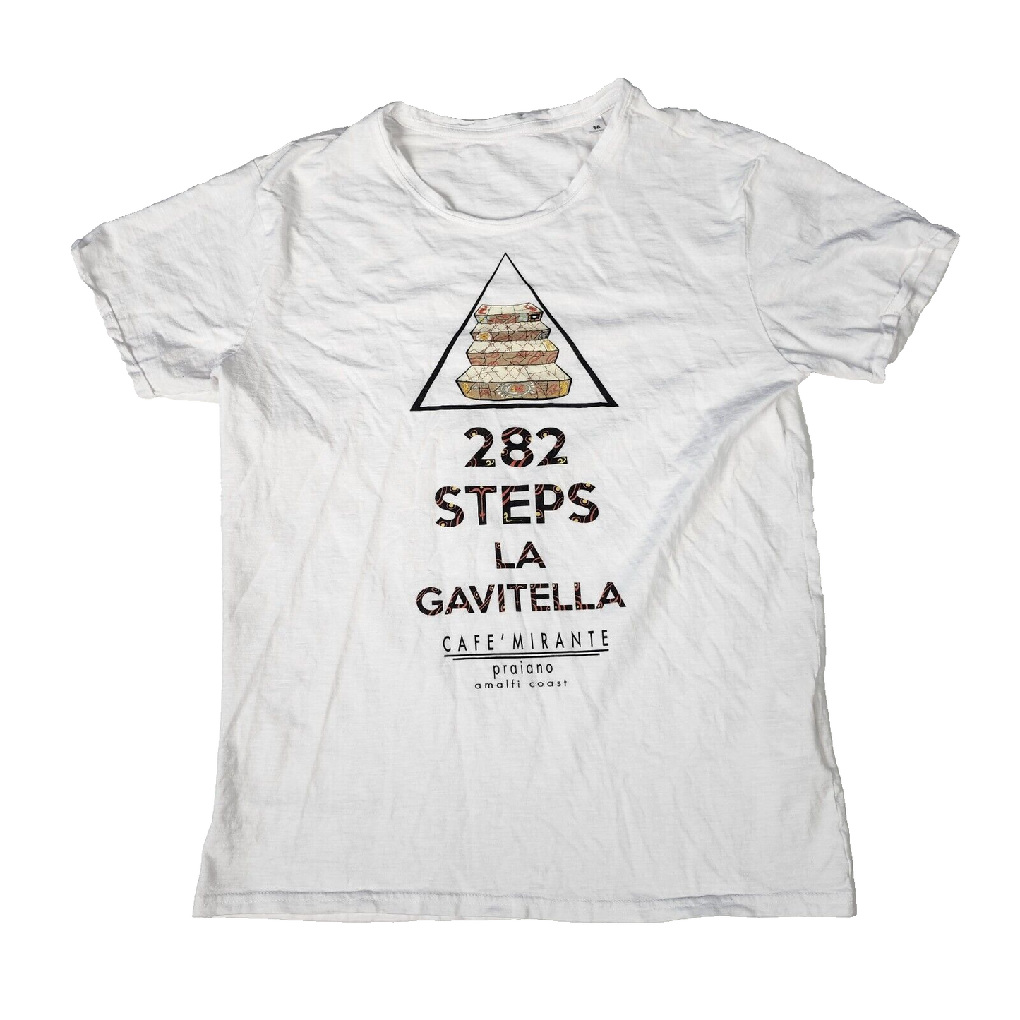 282 steps la gavitella amalfi coast T Shirt size medium