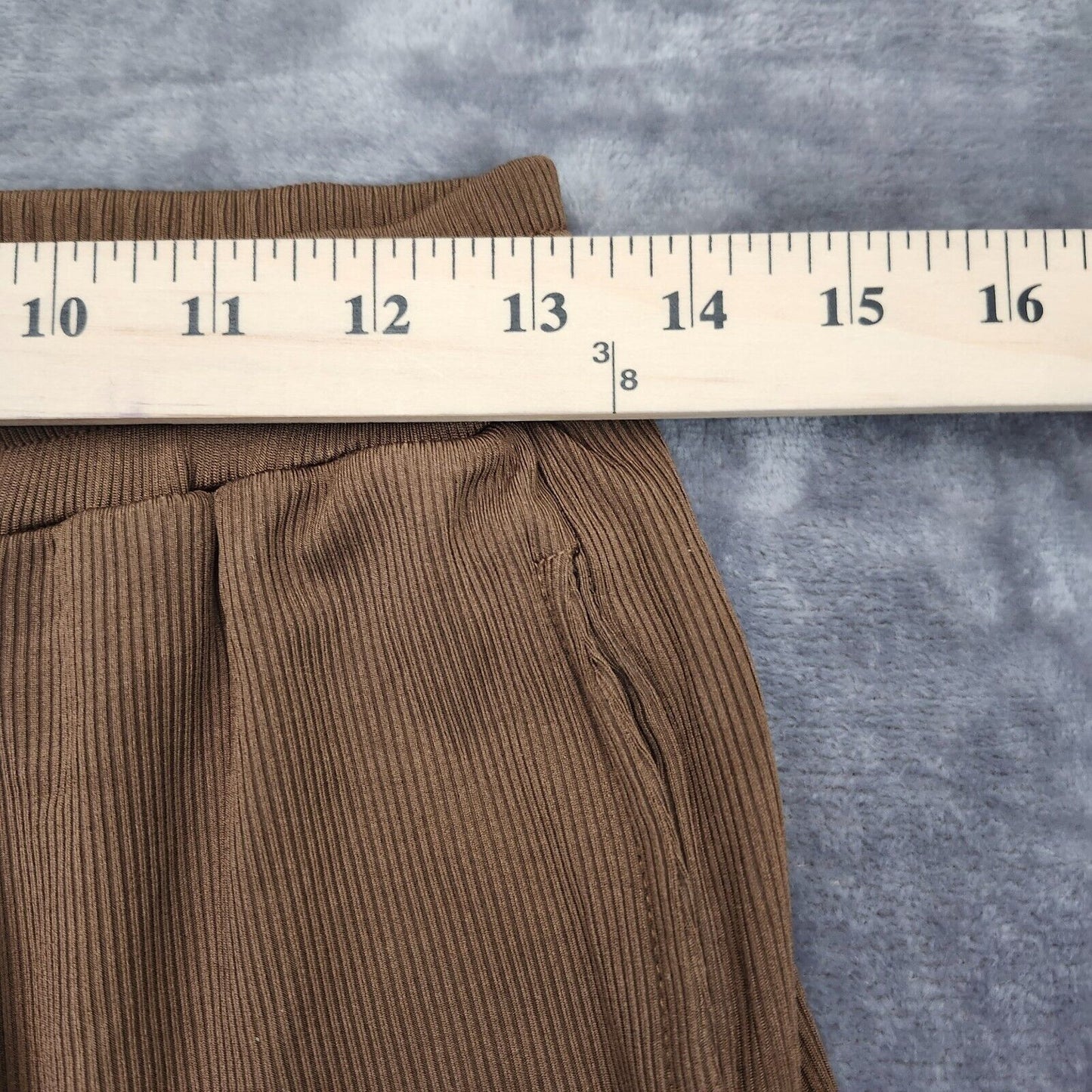 CIDER Womens Elastic Drawstring Waist Knotted Trousers Medium