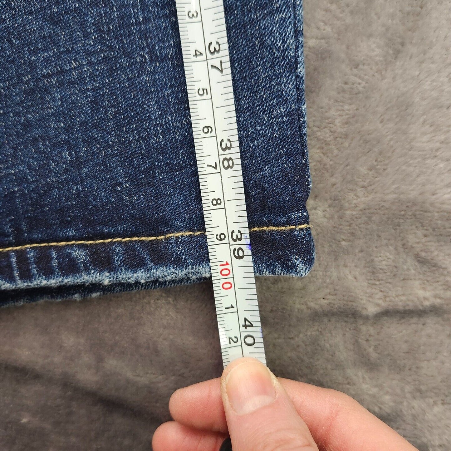 Flamingals Women's Straight Leg Faded Blue Jeans Size Small