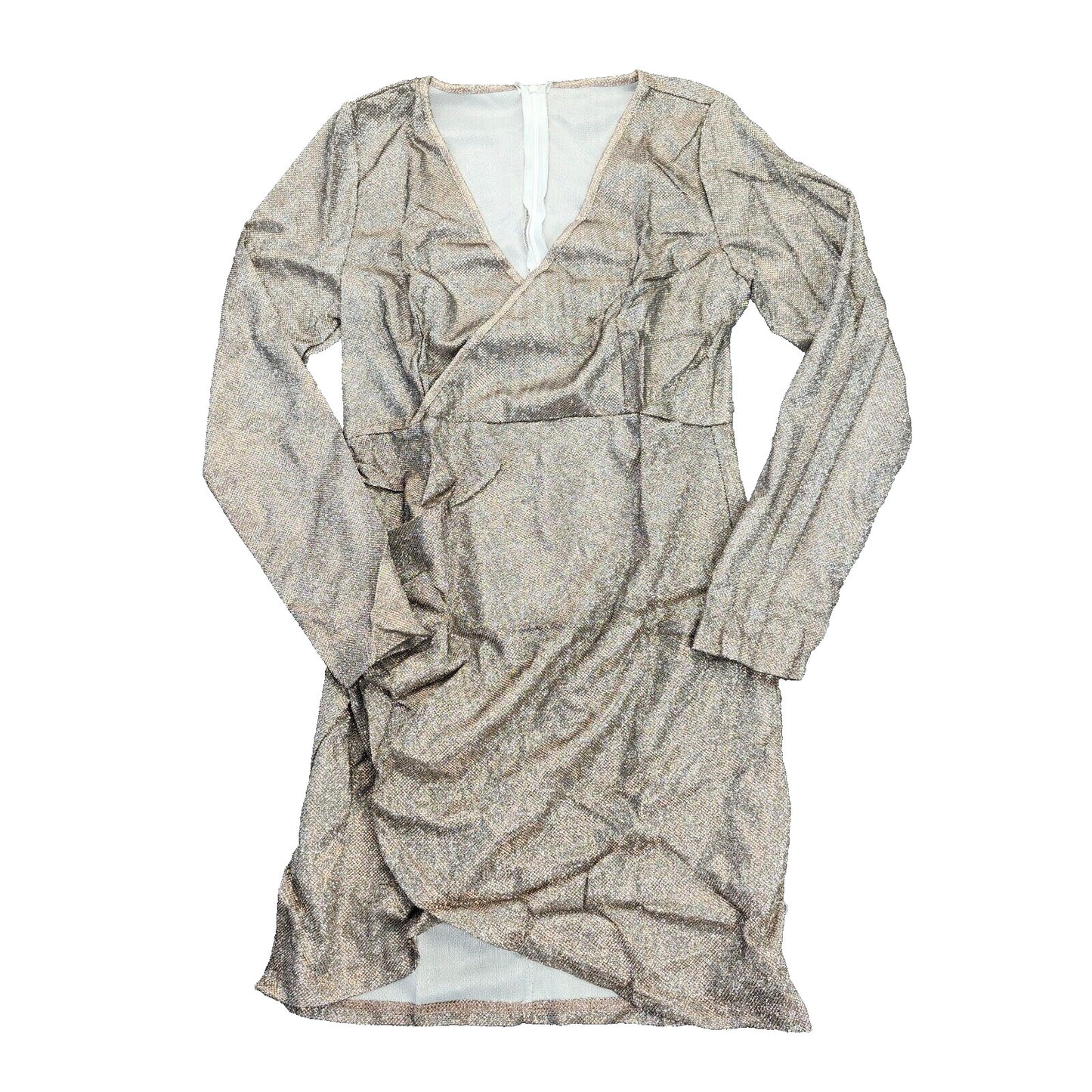 COTECRAM Sequin Dress for Women Sexy Formal Wedding Guest Cocktail Party Dress L