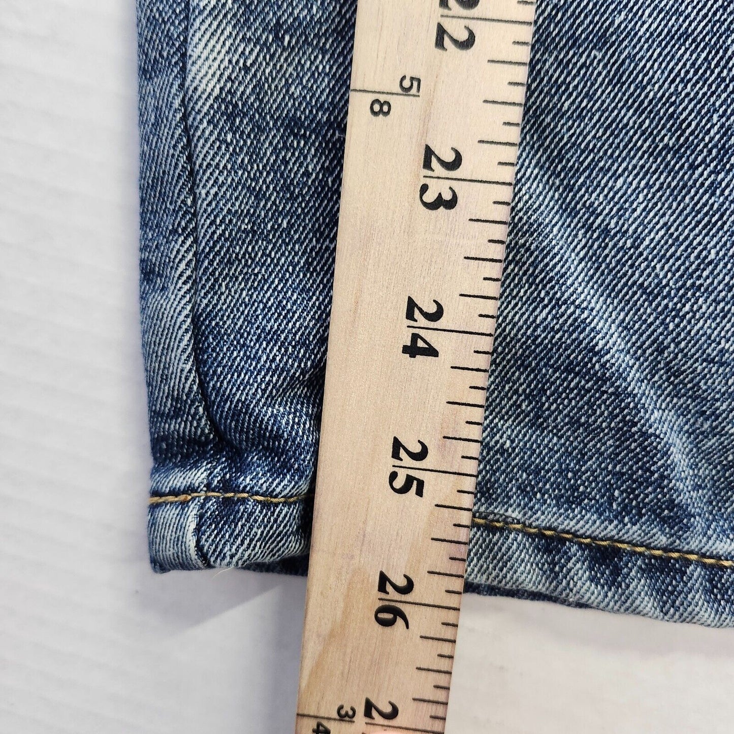 CIDER Womens Blue Denim Buckle Wide Leg Jumpsuit size XL