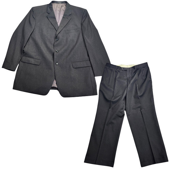 100% Wool Suit Set Jacket Size 50 Pant Size 40 Waist