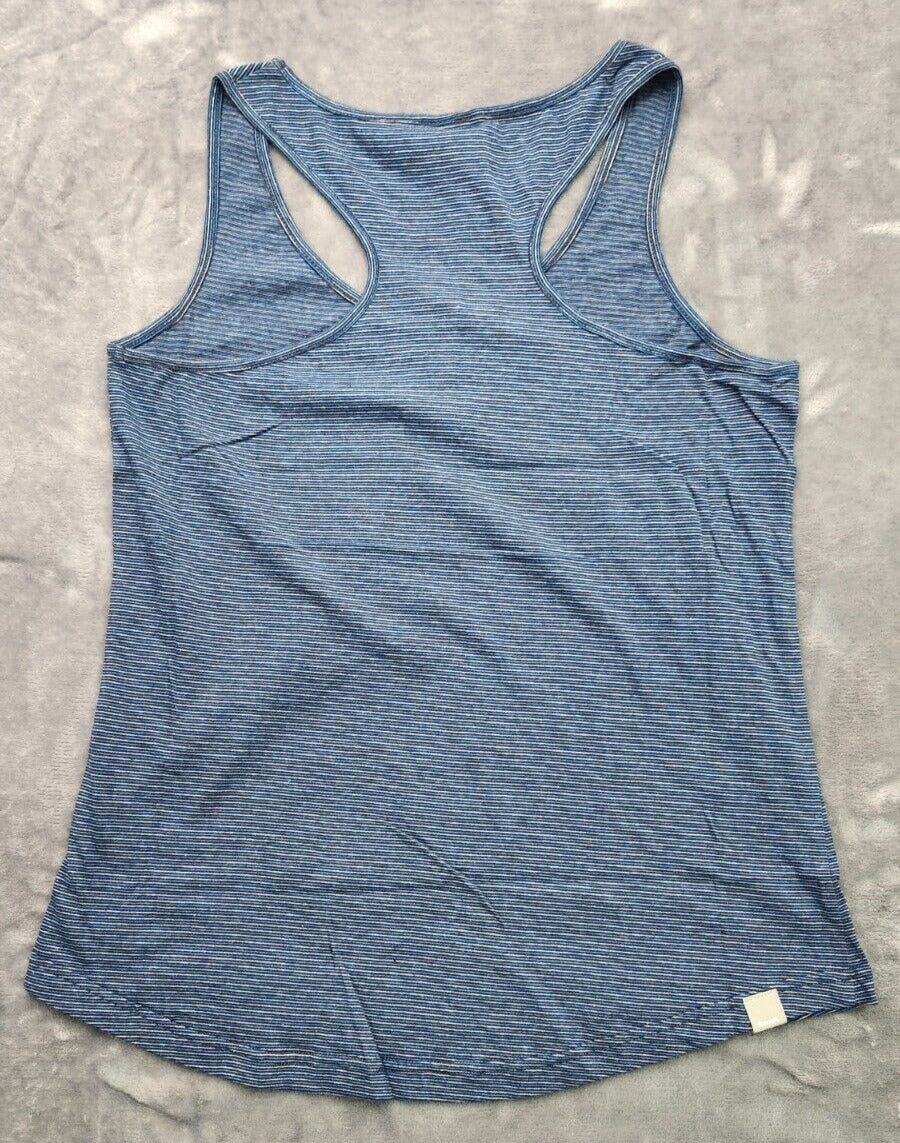 Bench Urban Wear Womens Racerback Tank Top Size Small Blue