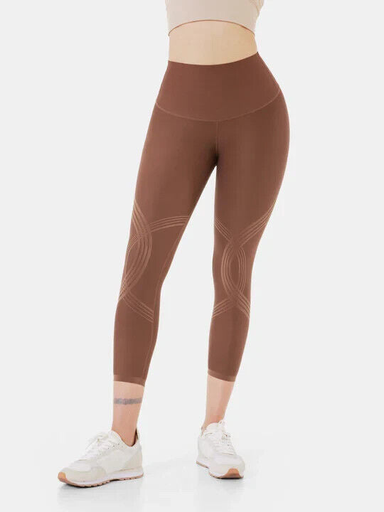 Fanka Lift and Curve 7/8 Leggings (Reversible Wear) Clove Large
