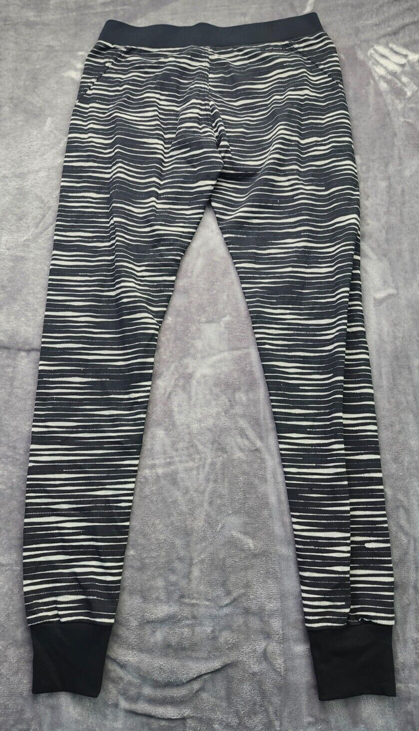 NWT Bench Urban Wear Womens Yoga pants Size Small Black Stripes