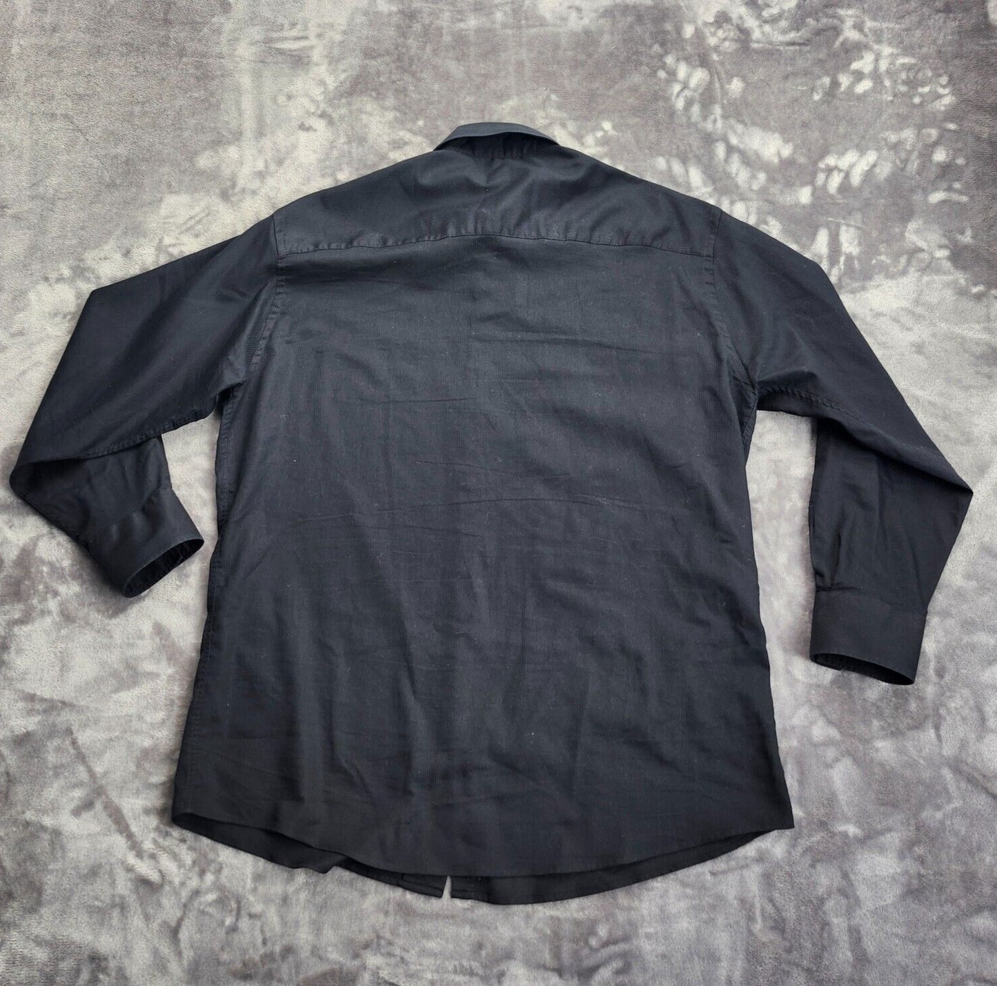 Mens KENNETH COLE new york Button down dress shirt Size 17 32-33