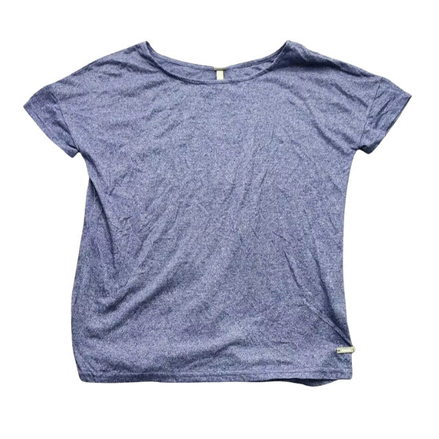 Bench Urban Wear Womens Loose Fit Open back T-Shirt Size Small Blue