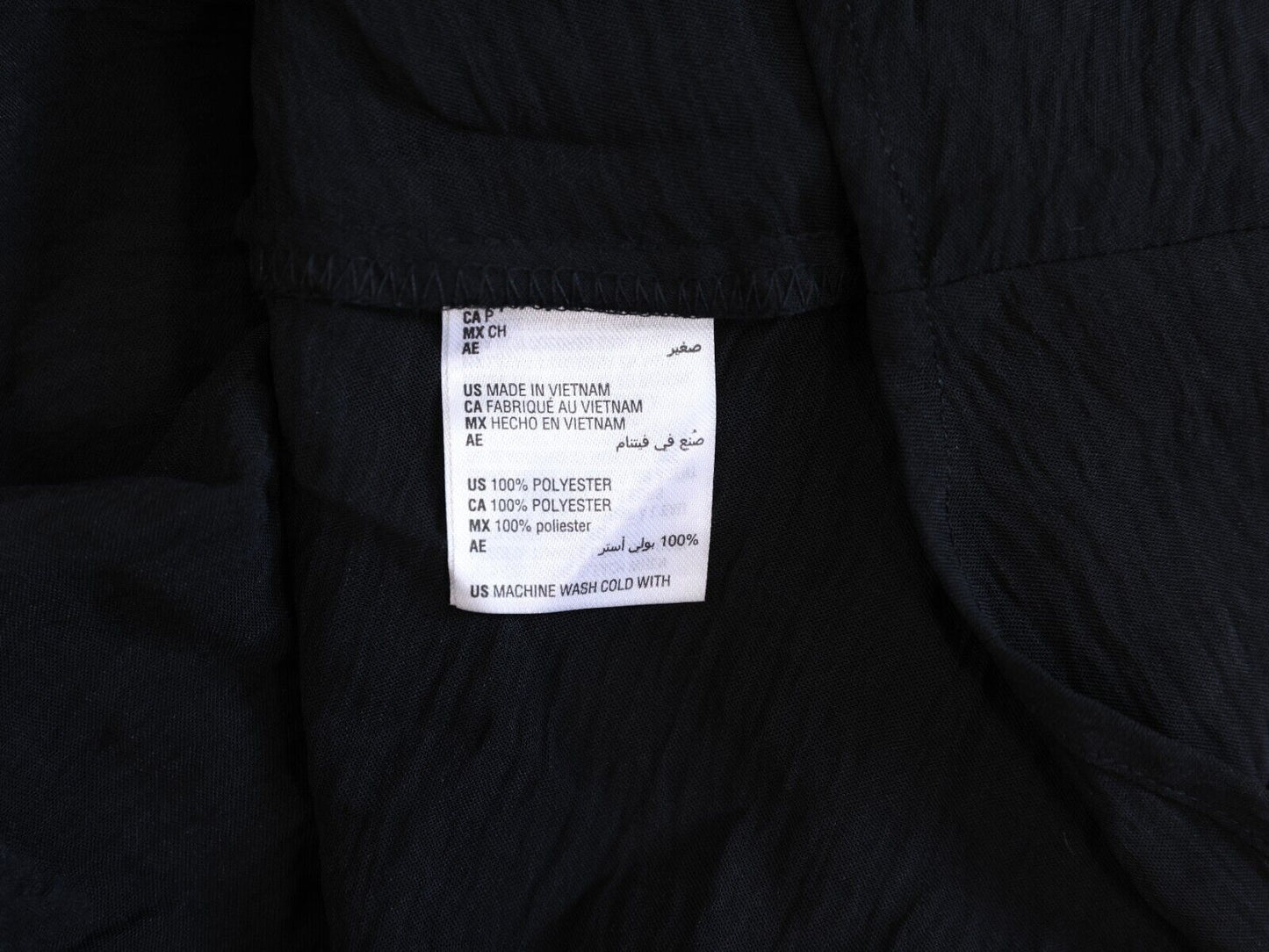 Alfani Dress Black Island Breeze Size SMALL