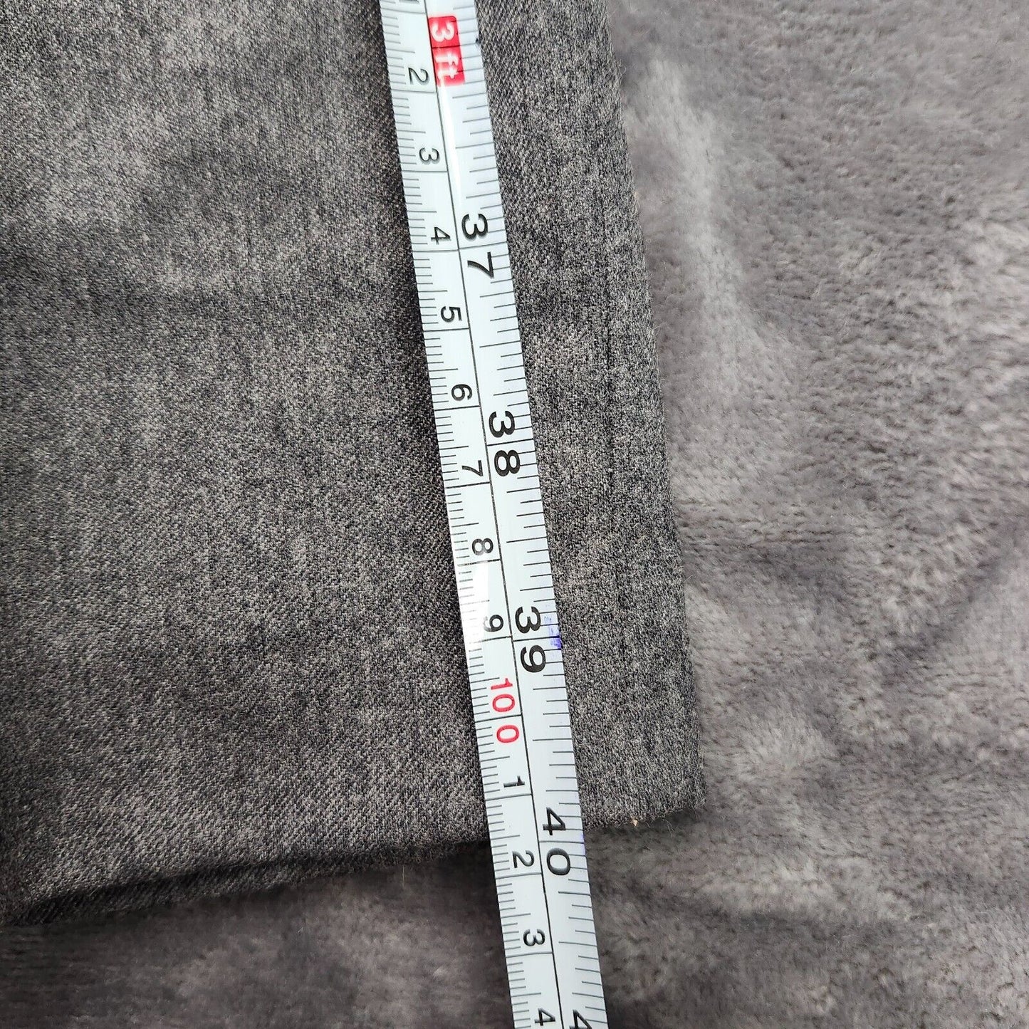 Tayion By Montee Holland Mens Classic-Fit Wool-Blend Dress Pants 34W x 30L