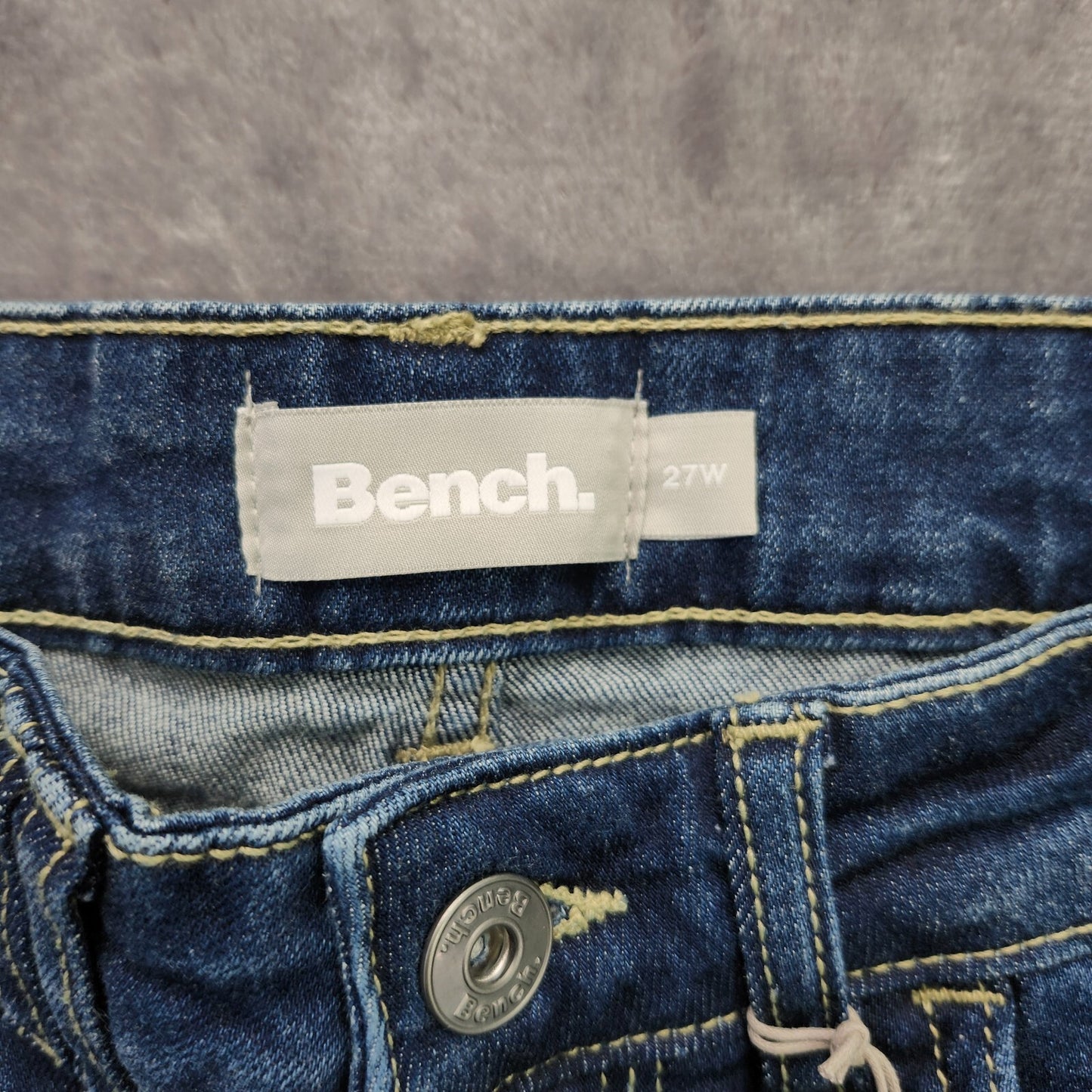 NWT Bench Urban Wear Womens Jeans Size 27w 32L blue