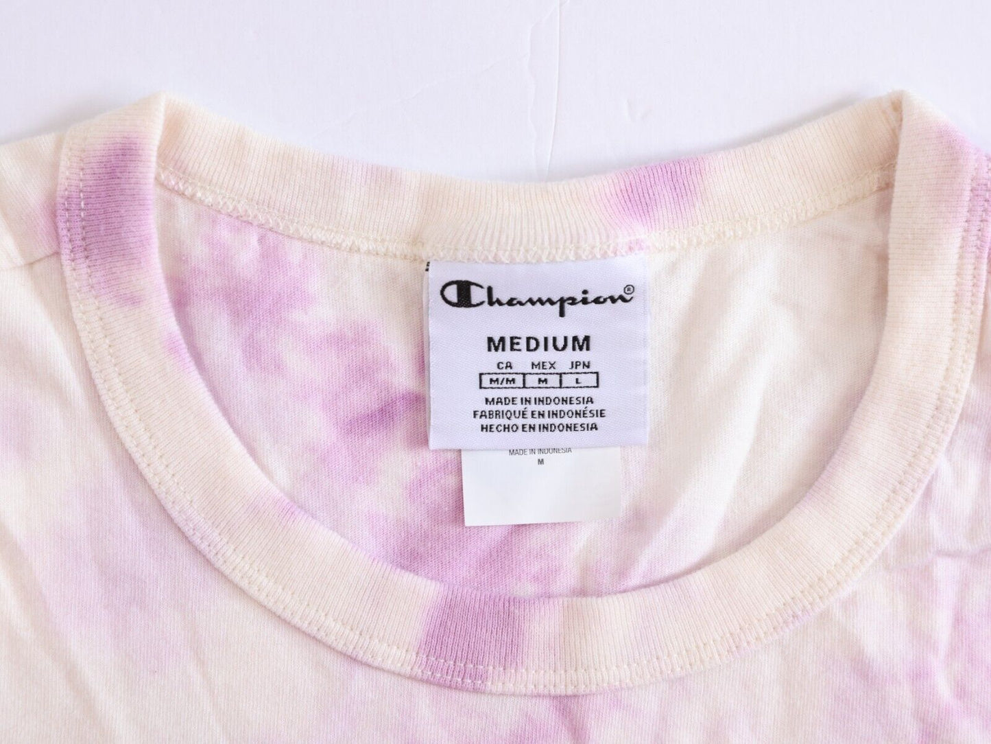 CHAMPION AUTHENTIC ACTIVEWEAR T Shirt Mens Size M Tye Dye