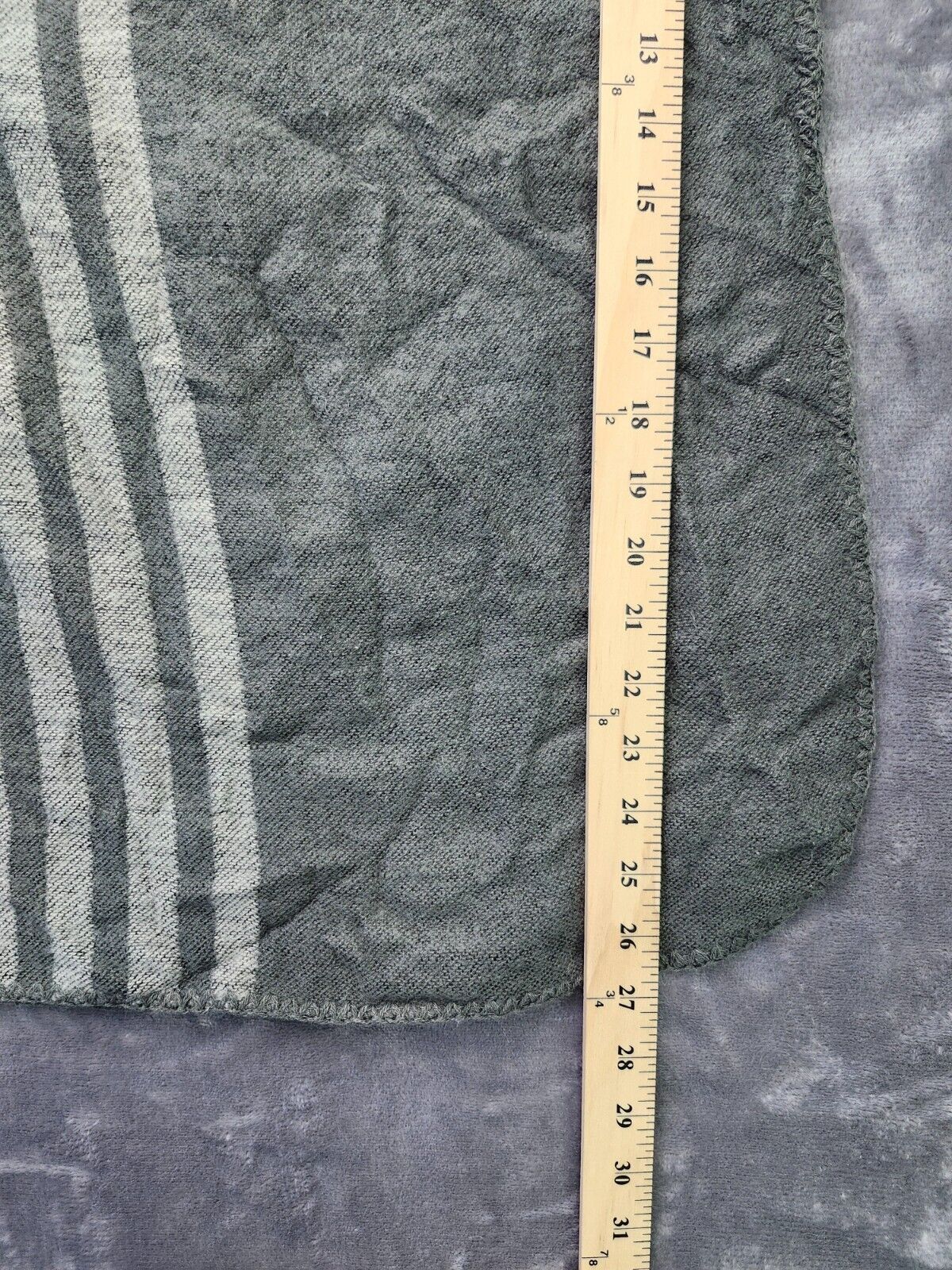 BB Dakota Acrylic blend Womens Striped Shawl