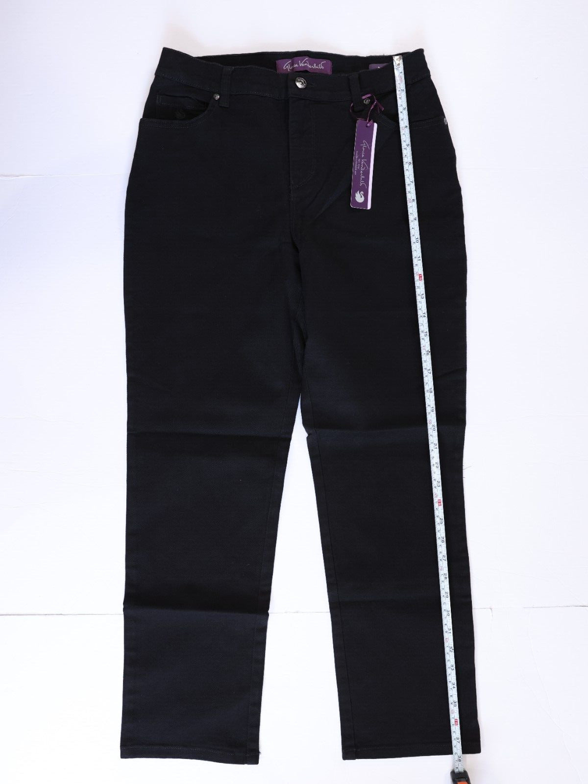 NWT gloria vanderbilt amanda jeans short slim missy size 8