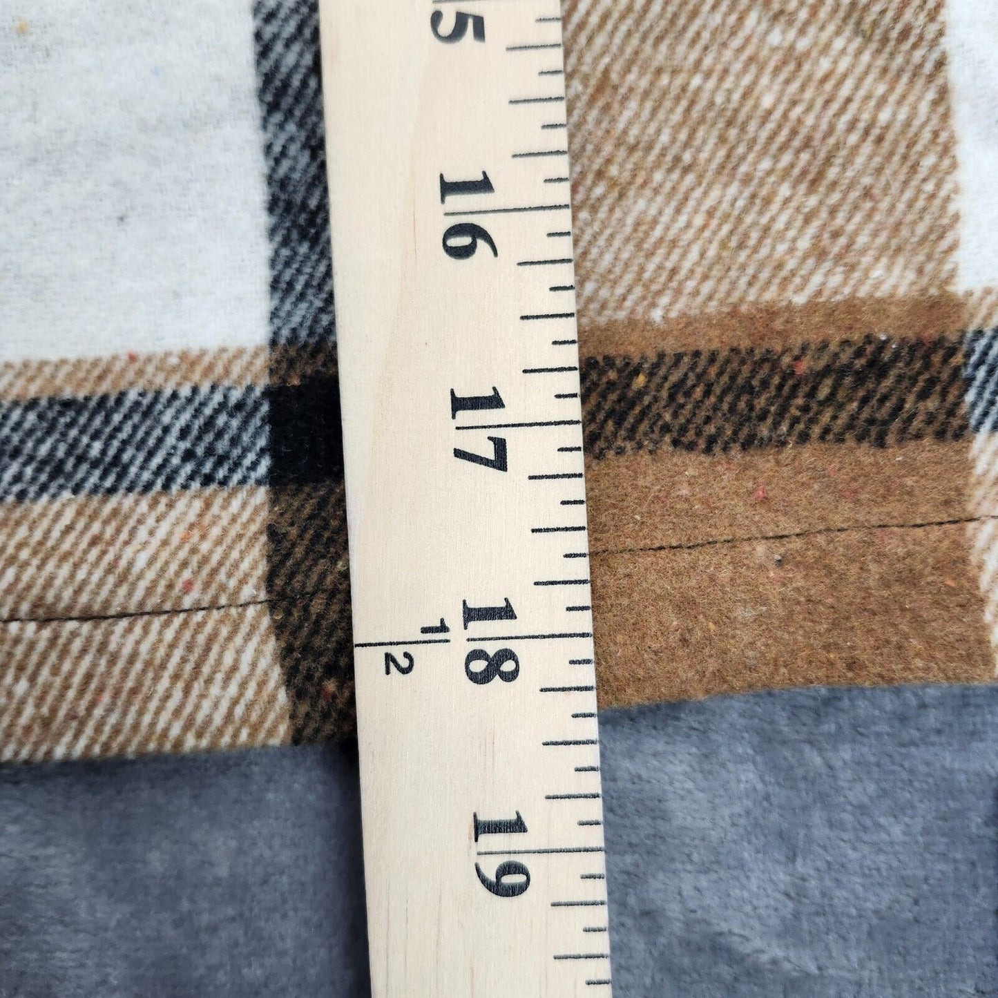 CUPSHE Women's Plaid Flannel Short Pencil Skirt XL
