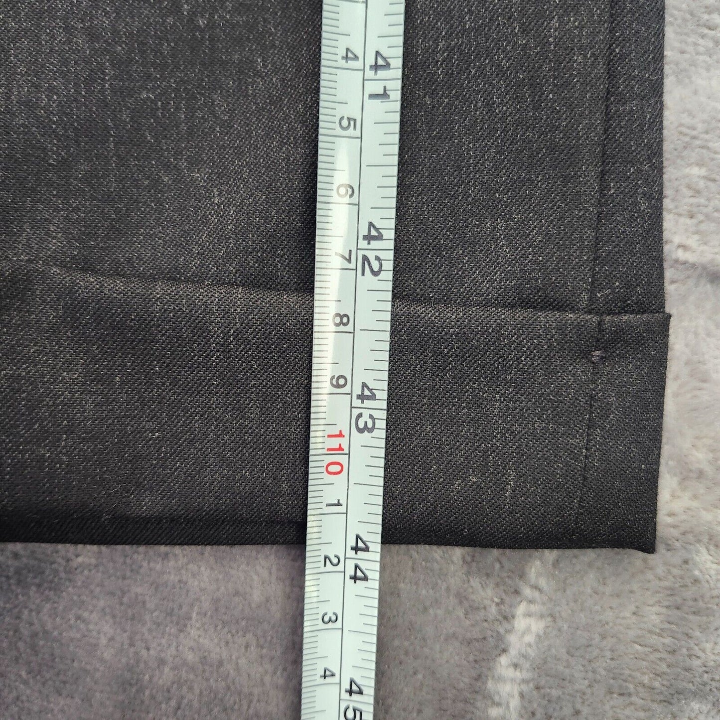 100% Wool Tuxedo Set Jacket Size 50 L, Pants 40x30