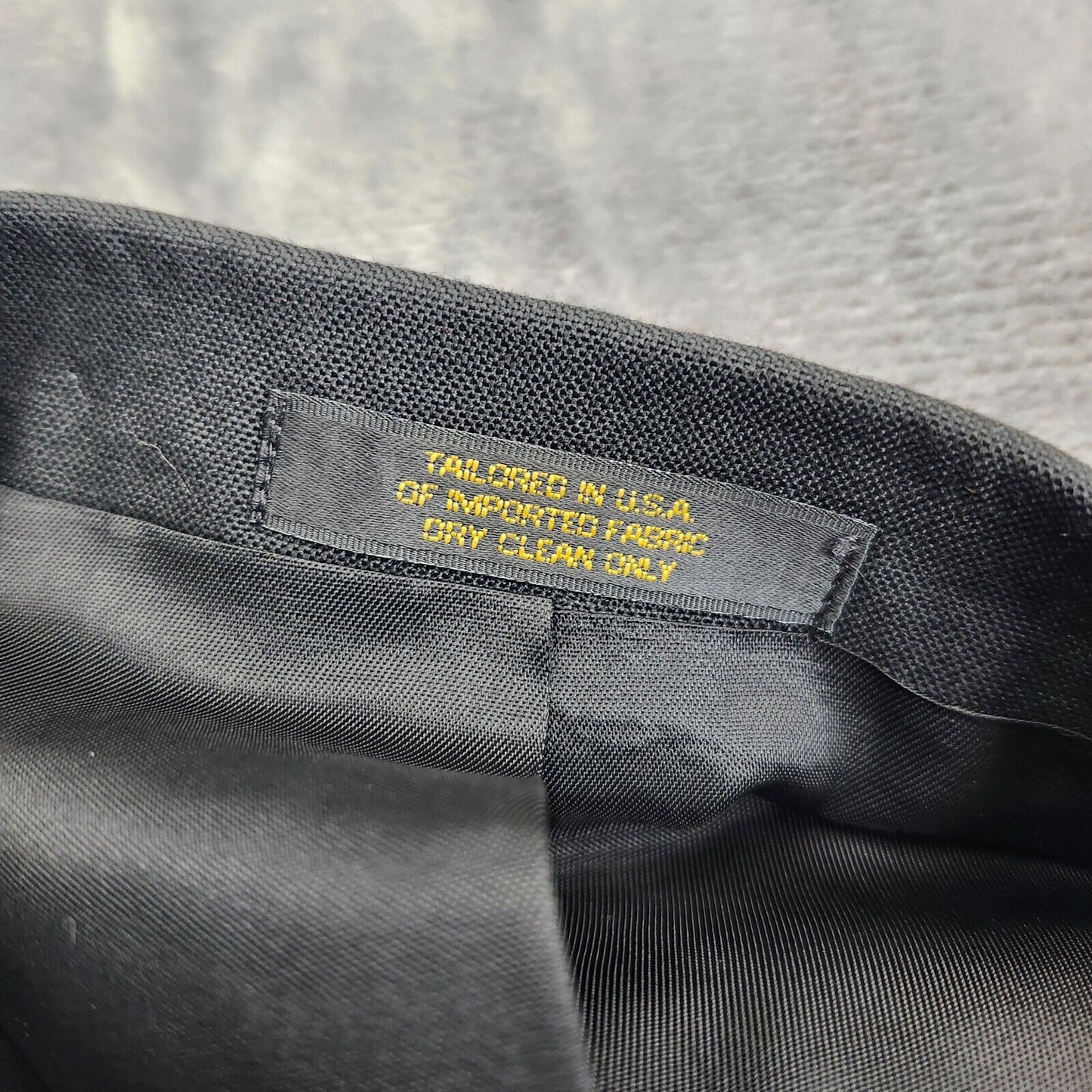 NWT Hardwick Clothes Men's Suit Jacket Black 54 Reg Peak Lapel Double Breasted