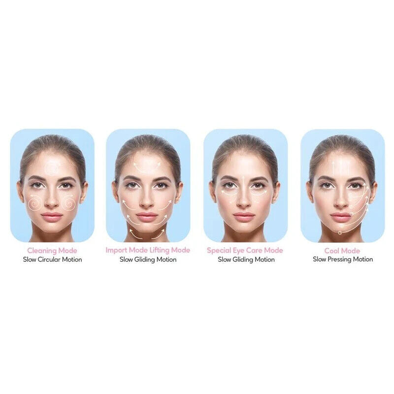 5-in-1 Multifunctional Face Care Device Pink