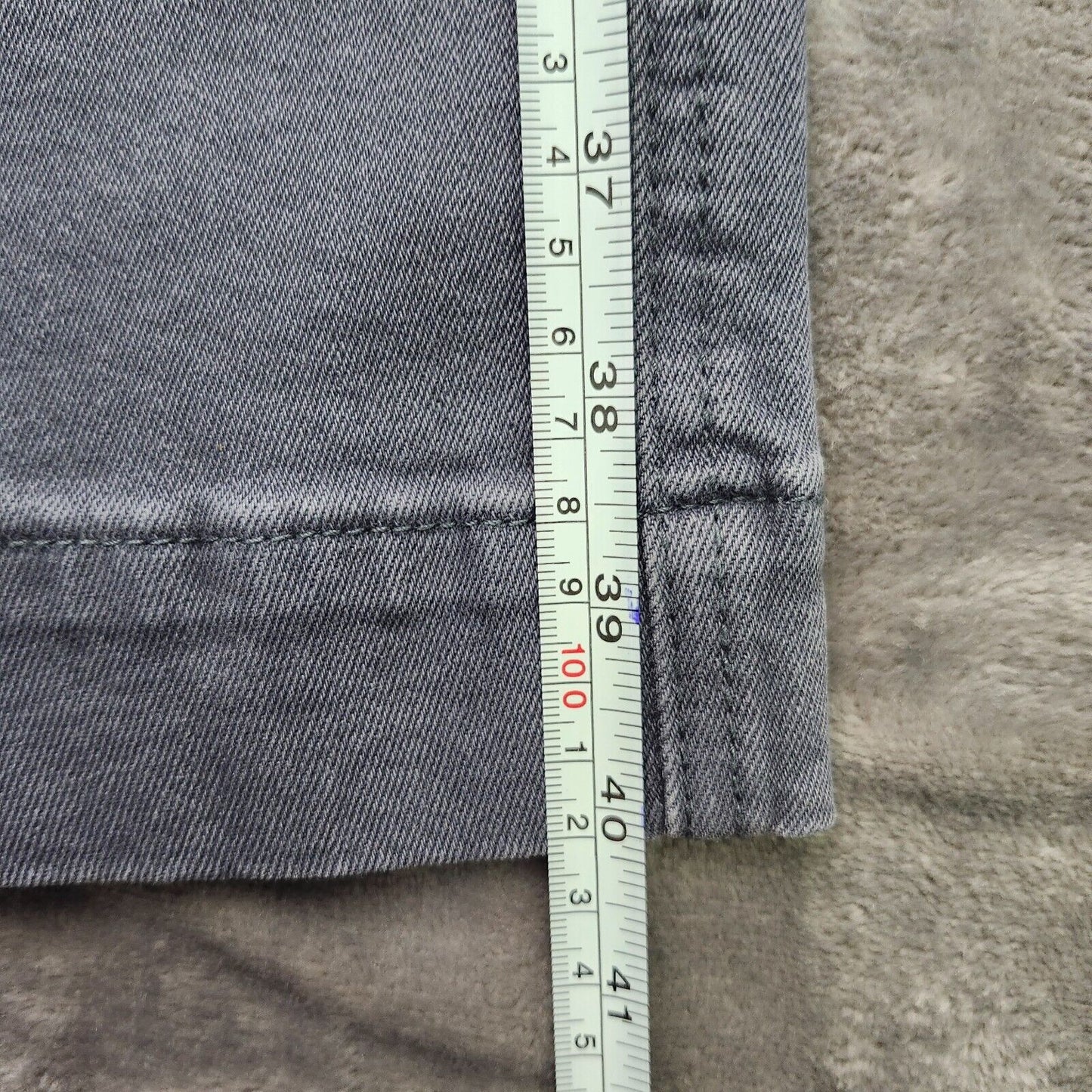 Flamingals Womens Gray Urban Straight Fit Jeans Size Medium