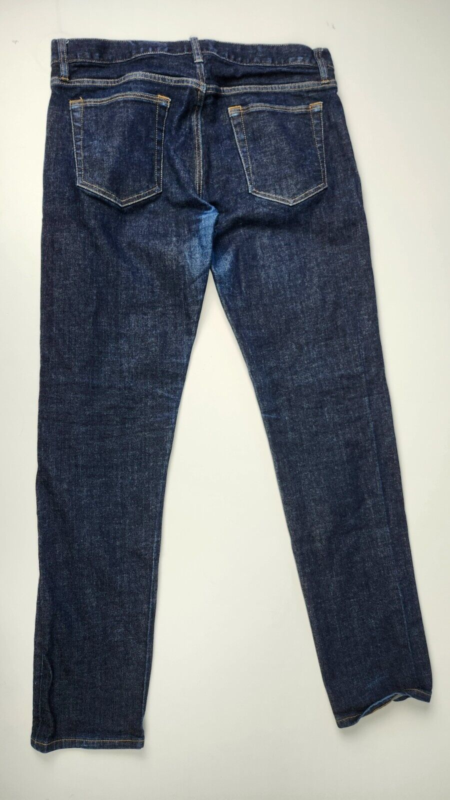 Club Monaco Mens Size 33x32 Blue Dark Wash Denim Straight Jeans