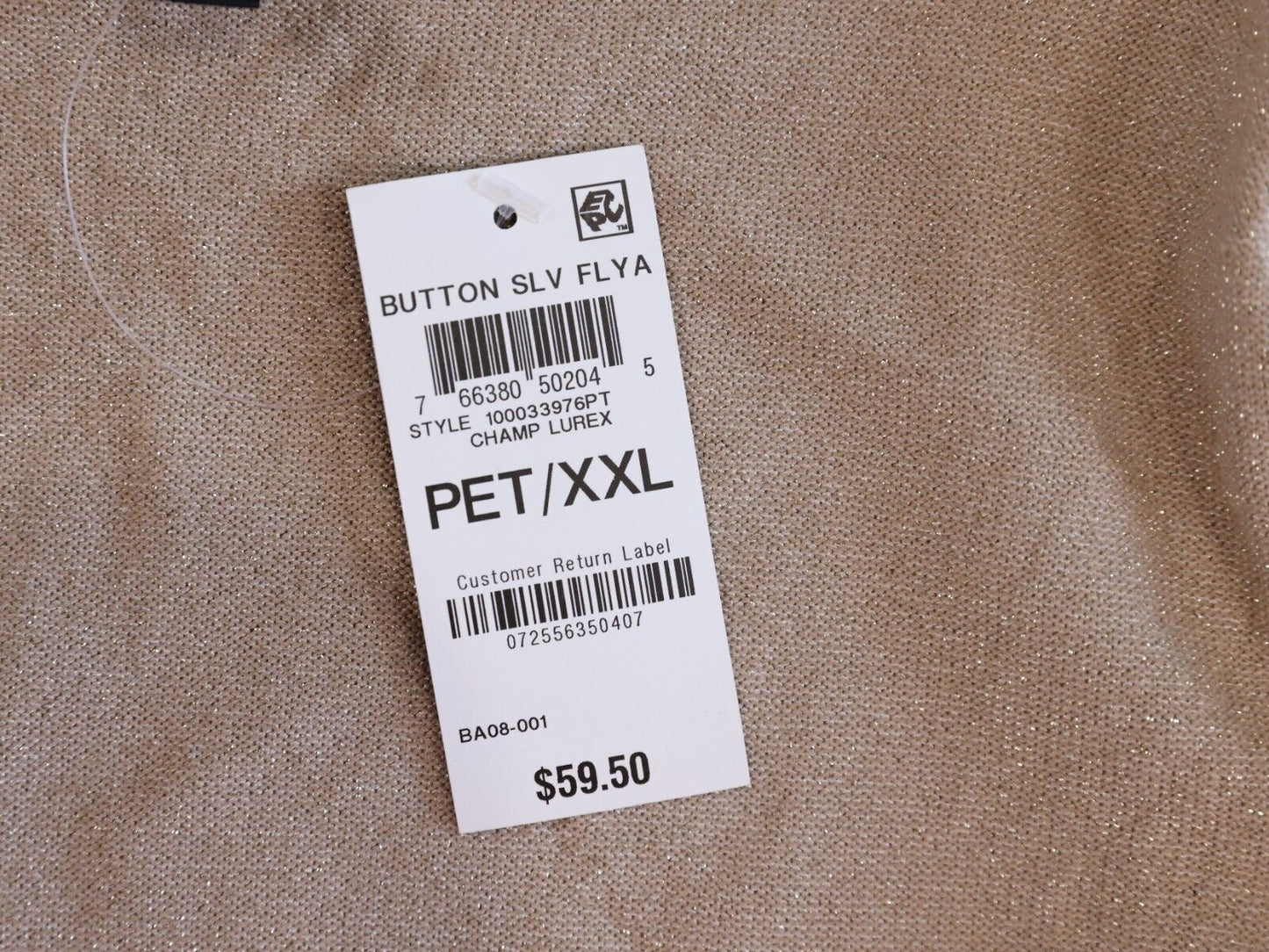 NWT JM Collection Cardigan Open Front Long Slv Womens size PXXL