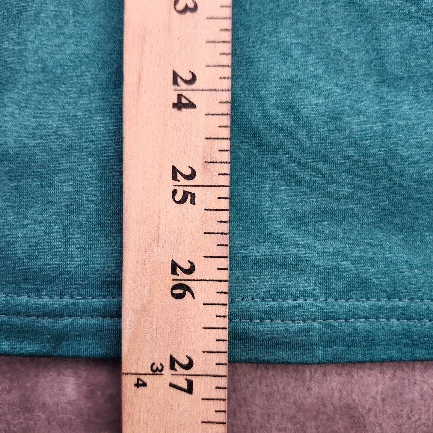 TACVASEN Women's Half Zip up Long Sleeve Sweatshirt Teal 2XL