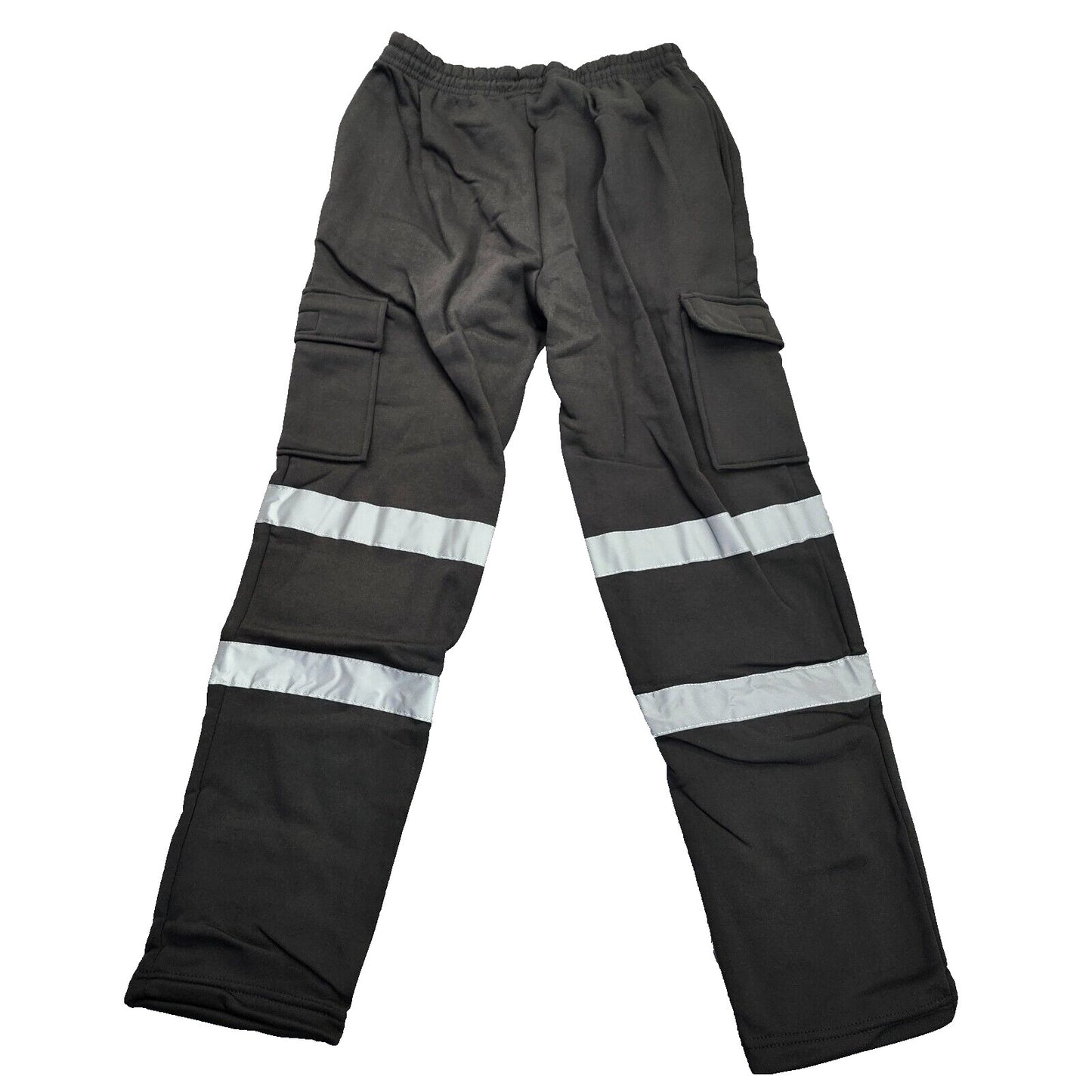 Mens Sweatpants Reflective Safe Work Pants Fall Long XL