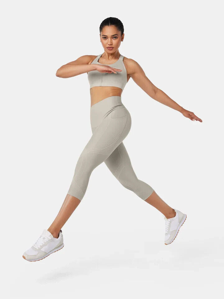 Fanka leggings Lift and Curve Capris Beached Sand Small