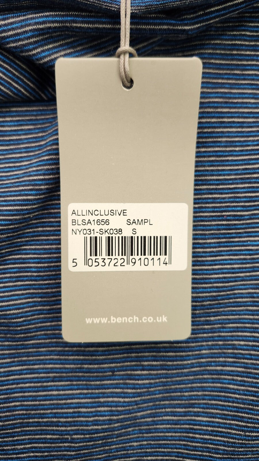 NWT Bench Urban Wear Womens Cap Sleeve Top Size Small All Inclusive BLUE
