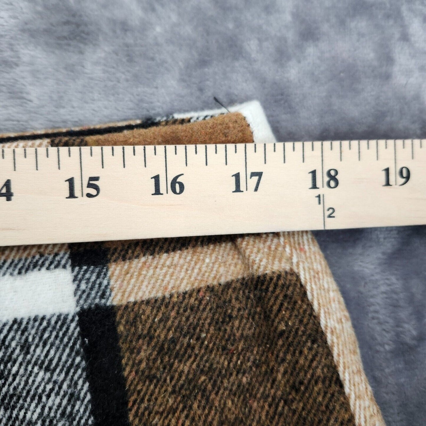 CUPSHE Women's Plaid Flannel Short Pencil Skirt XL