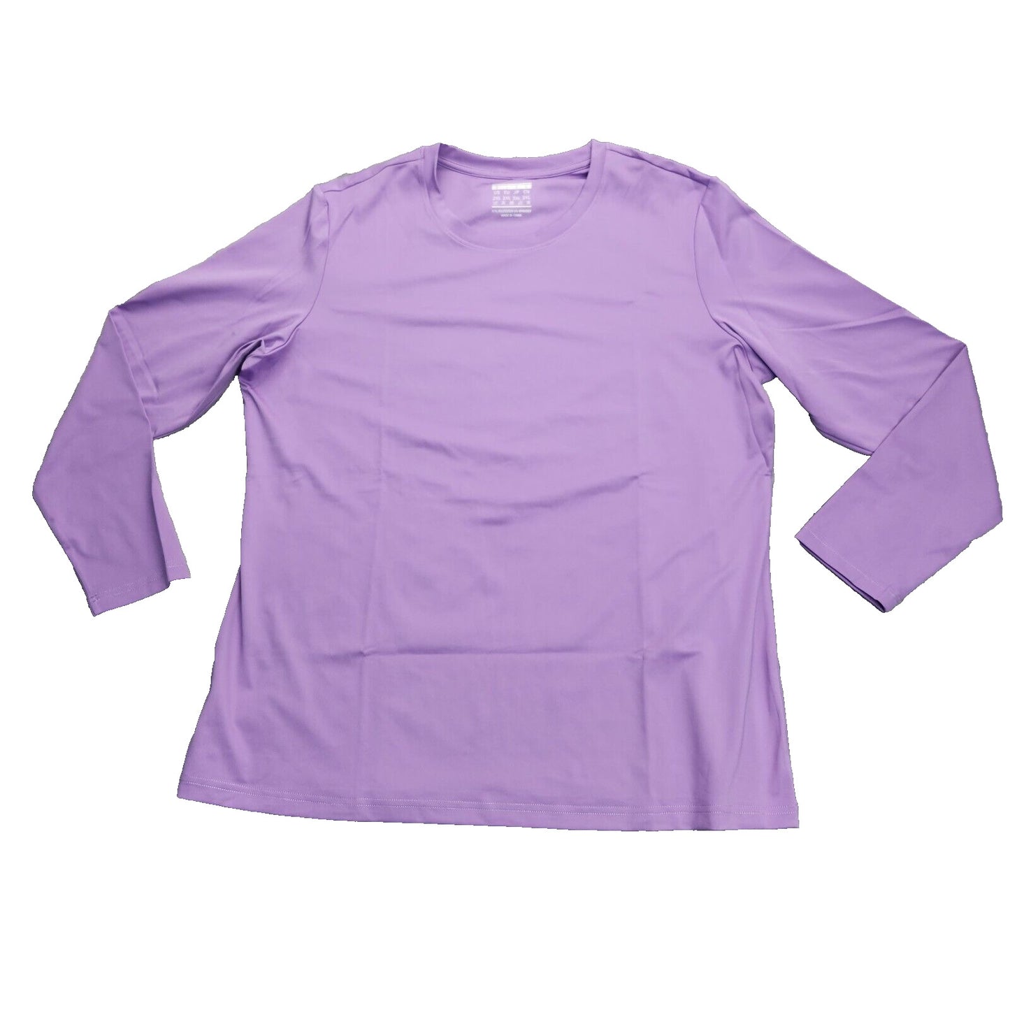 TACVASEN Women's UPF 50+ Sun Protection V Neck Long Sleeve Tops Quick Dry 2XL