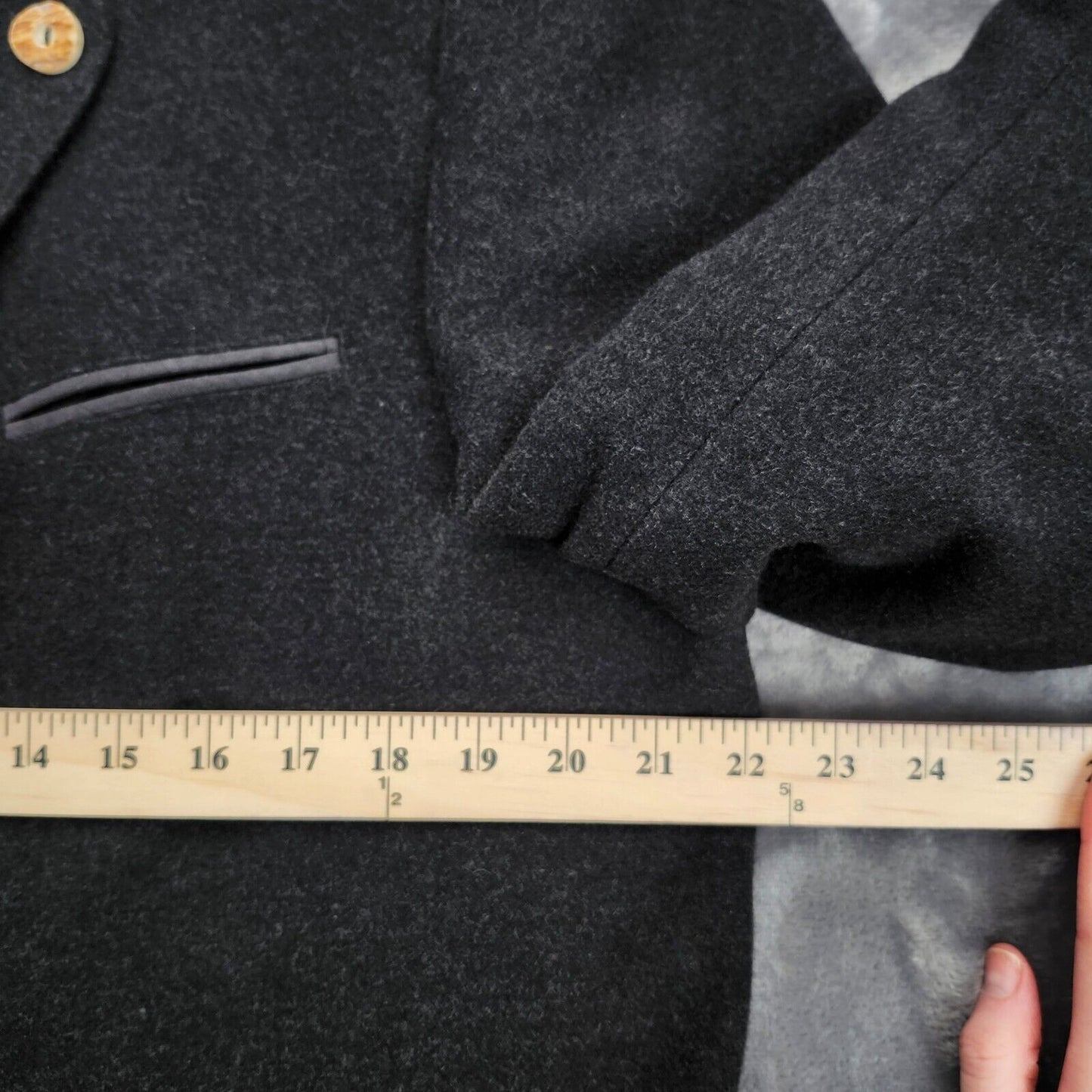 ALPHORN CASHMERE ALPACA WOOL JACKET Coat Size 25 German Hunting Sport
